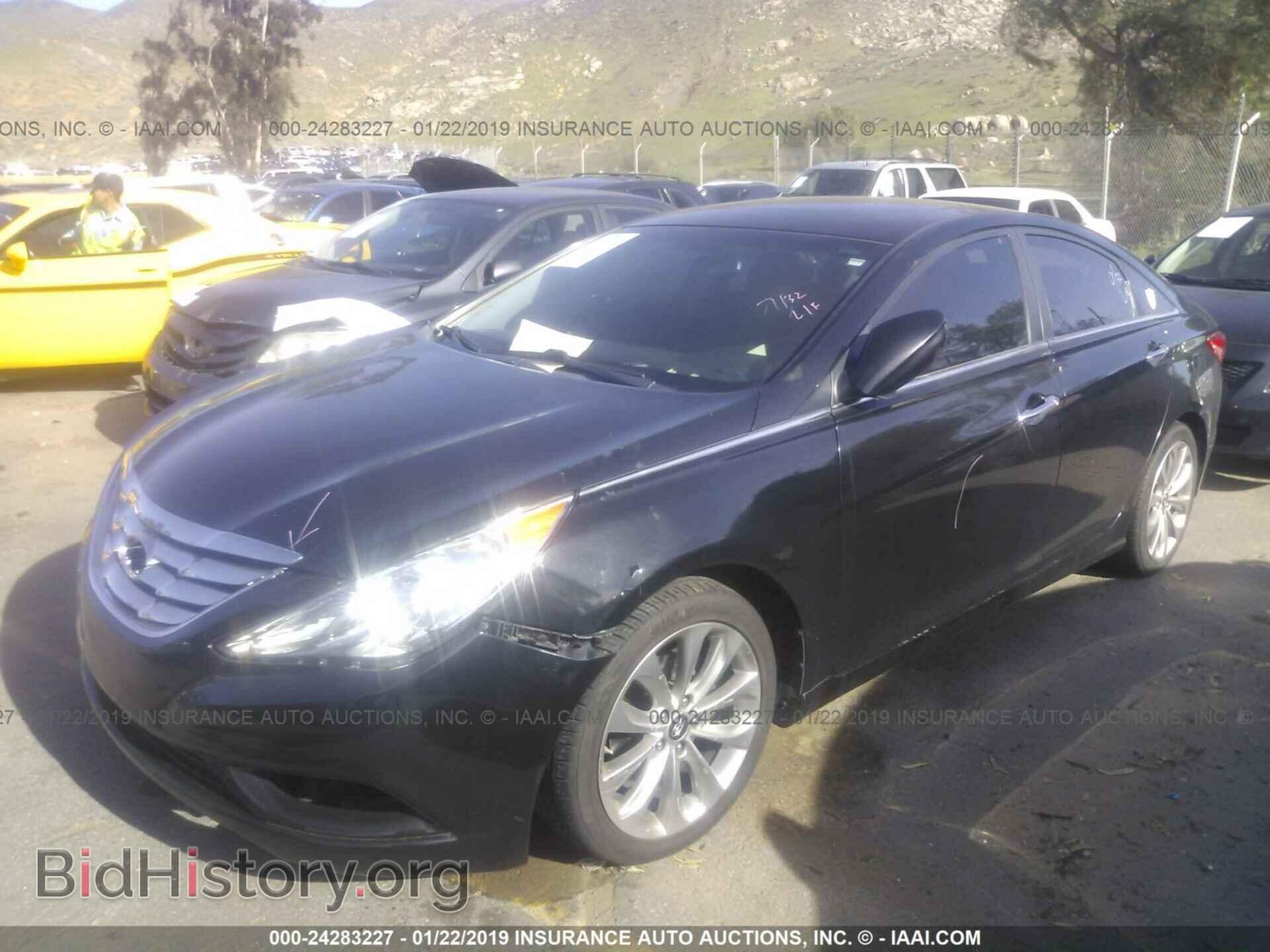 2012 HYUNDAI SONATA - VIN: 5NPEC4AB4CH446535 - Фото 2