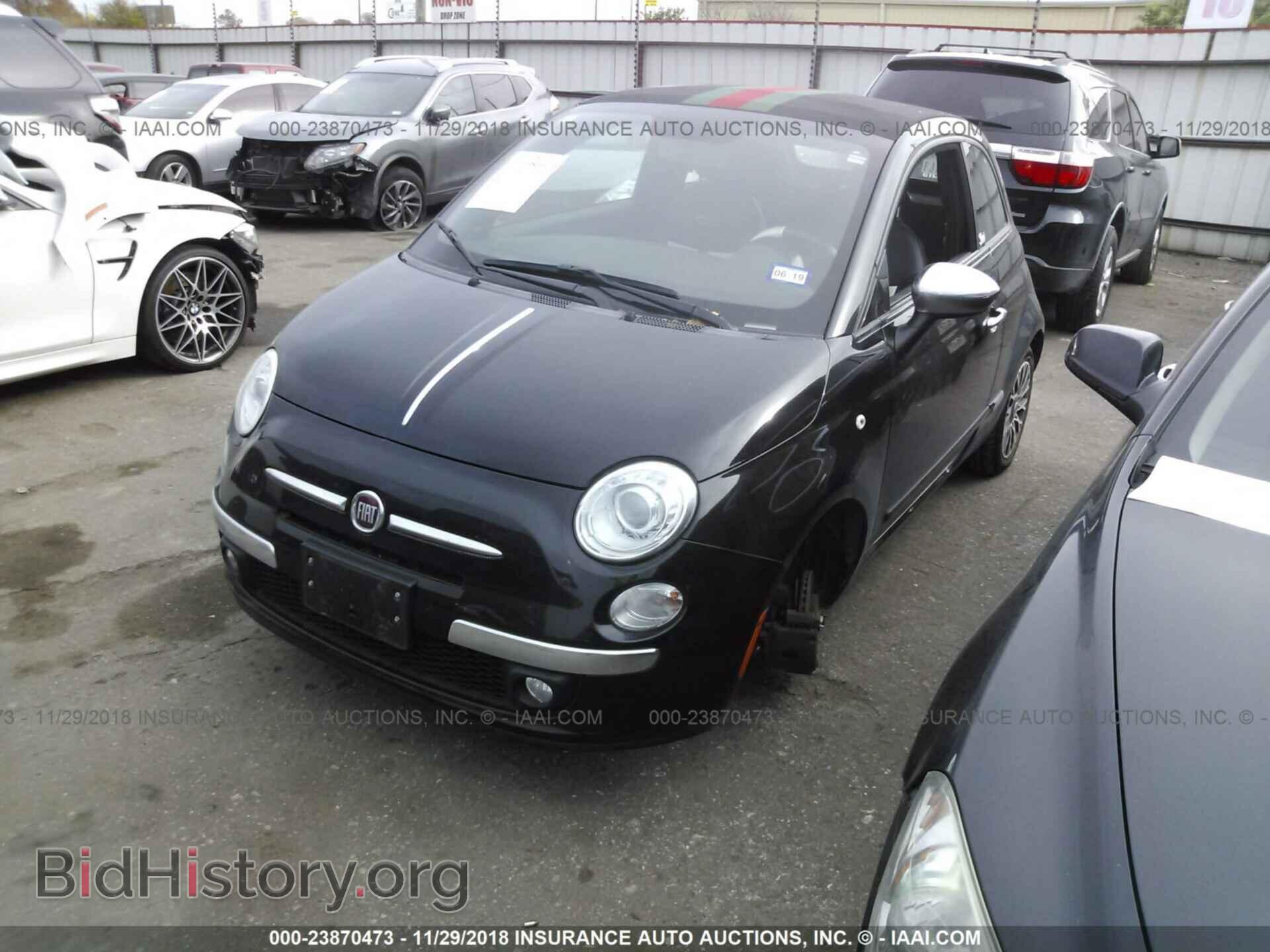 2012 FIAT 500 - VIN: 3C3CFFER6CT288995 - Фото 2