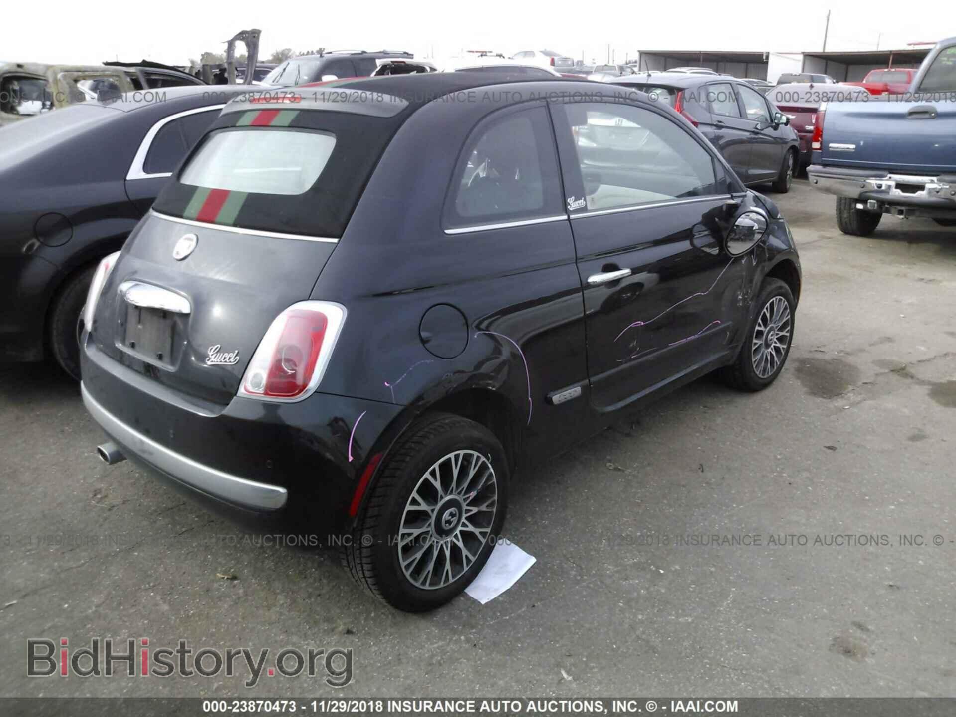 2012 FIAT 500 - VIN: 3C3CFFER6CT288995 - Фото 4
