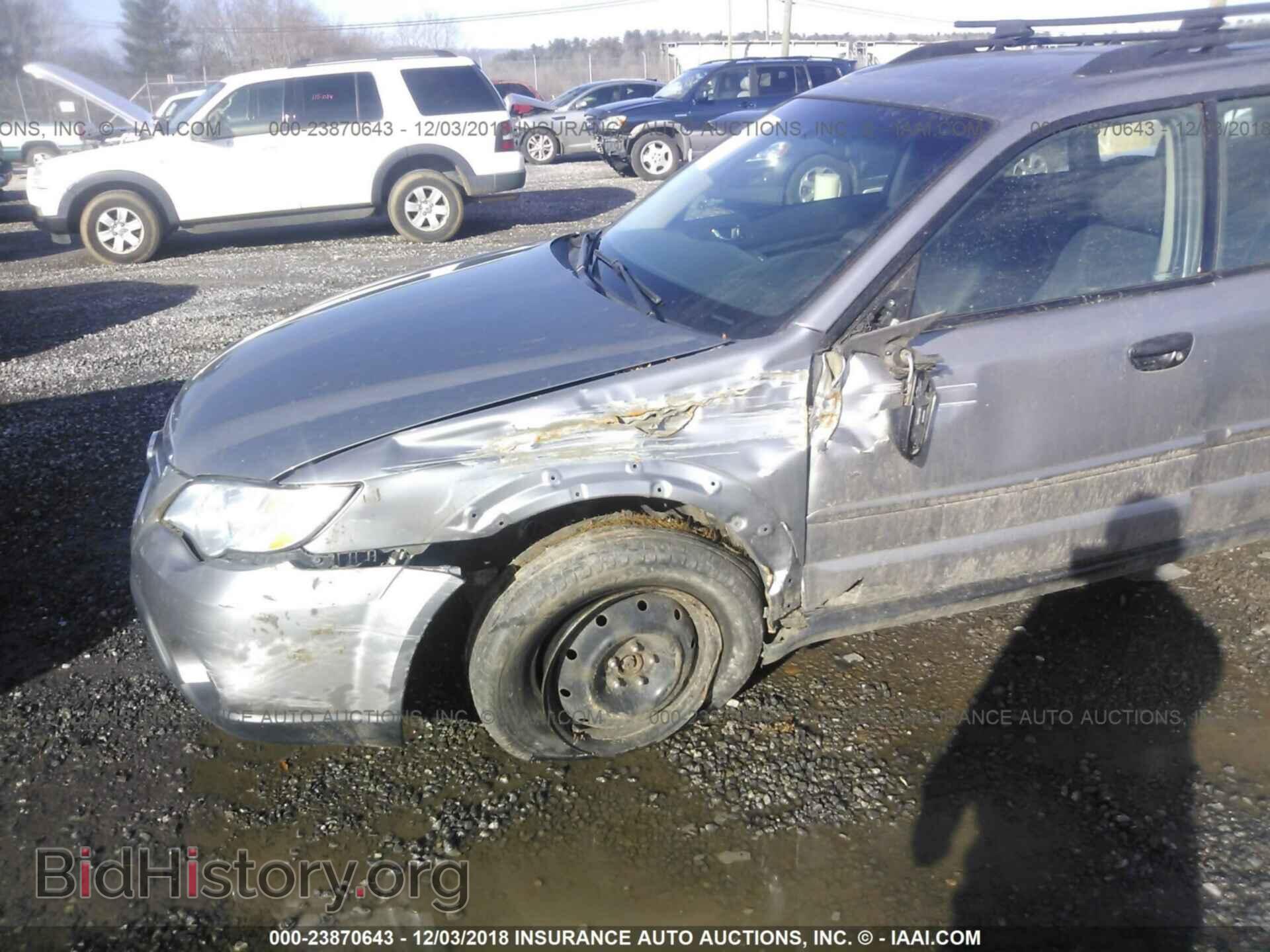 2008 SUBARU OUTBACK - VIN: 4S4BP60C987360609 - Фото 6