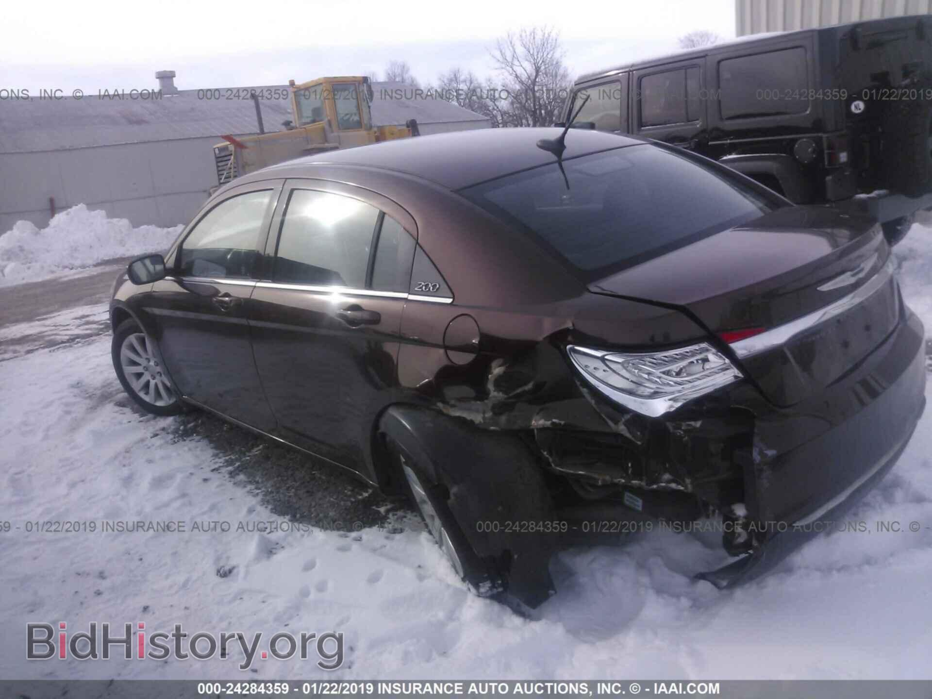 2012 CHRYSLER 200 - VIN: 1C3CCBBB1CN234366 - Фото 3