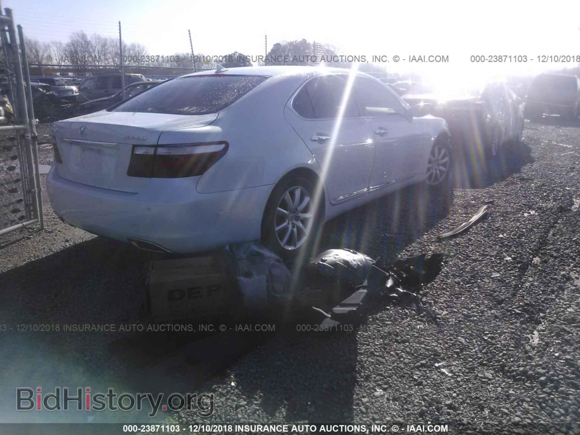 2008 LEXUS LS - VIN: JTHBL46FX85075031 - Фото 4
