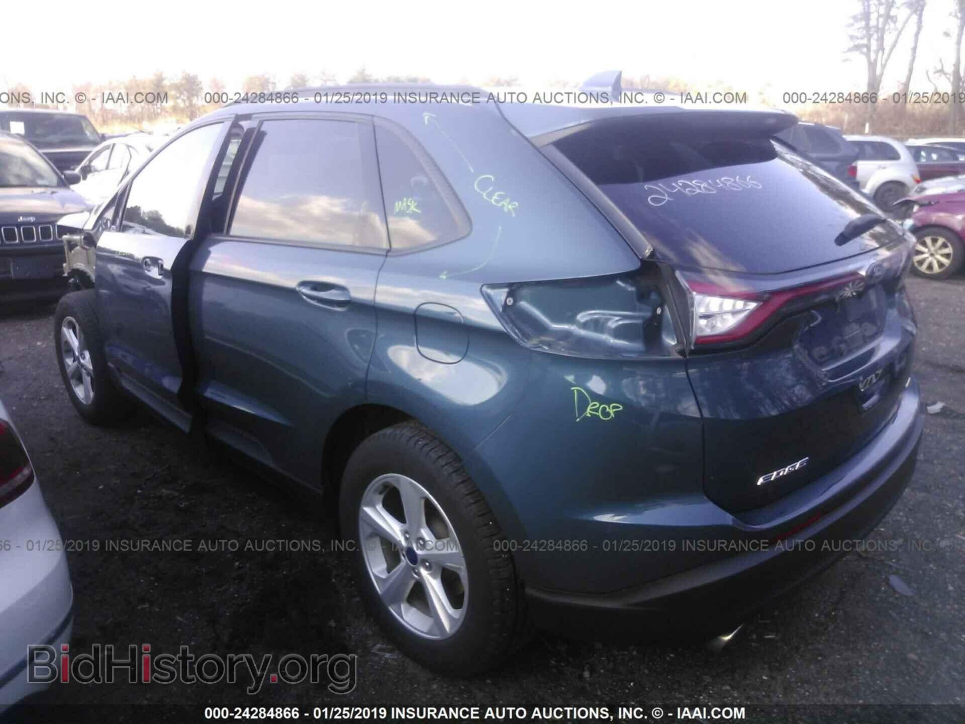 2016 FORD EDGE - VIN: 2FMPK4G96GBB02377 - Фото 3