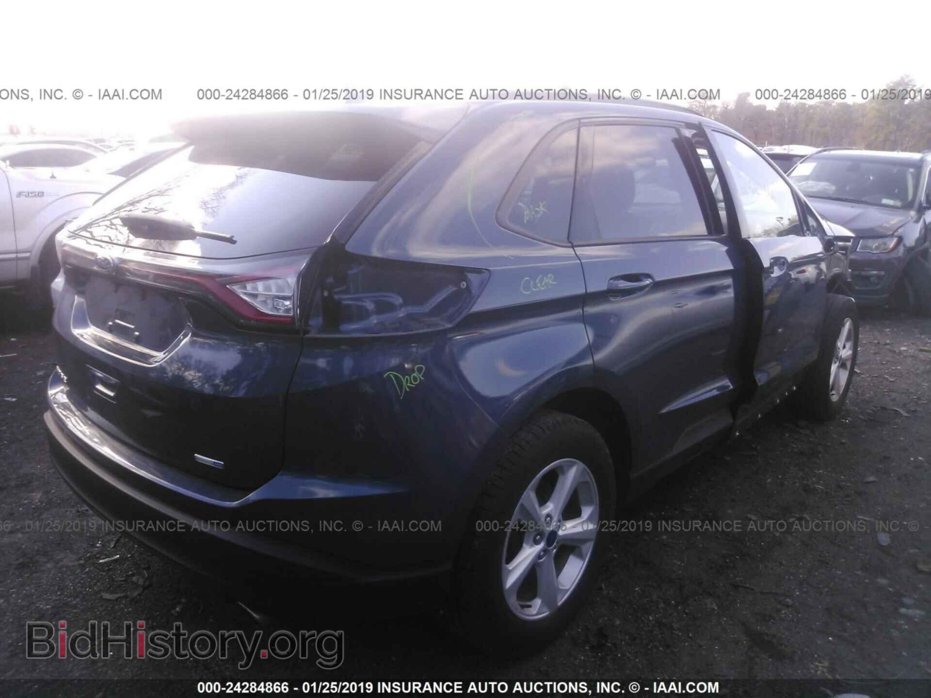 2016 FORD EDGE - VIN: 2FMPK4G96GBB02377 - Фото 4