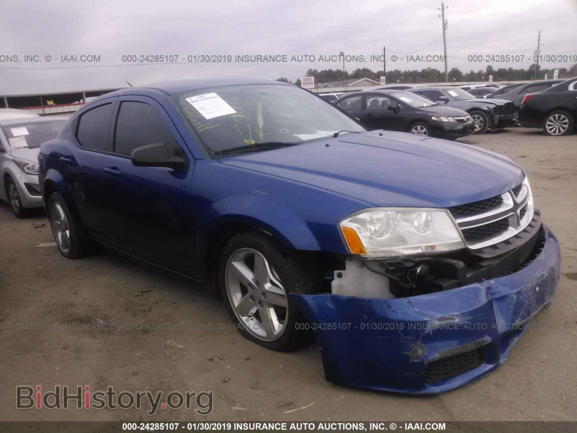 Фотография 1C3CDZAB0DN602934 - DODGE AVENGER 2013