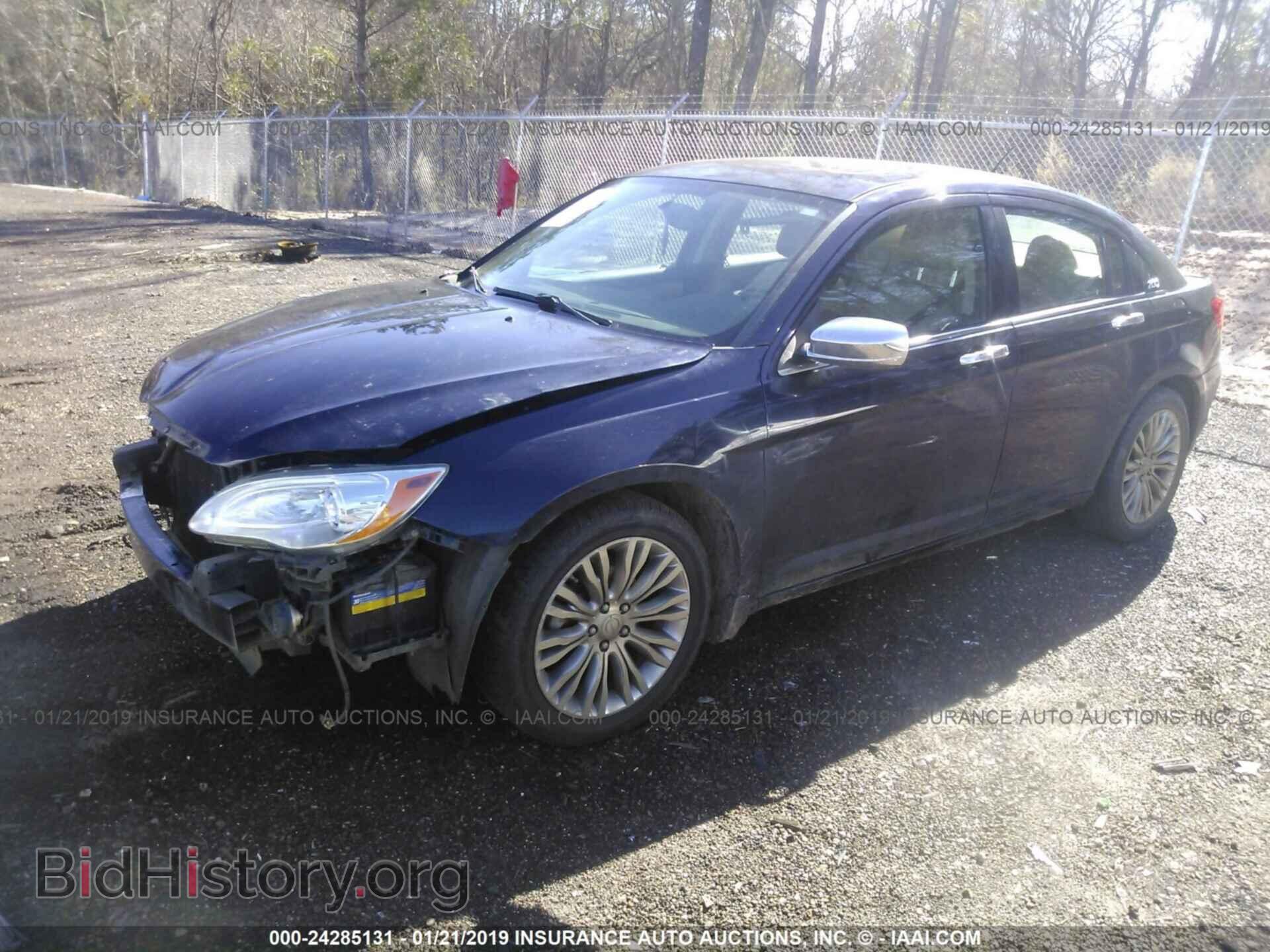 2012 CHRYSLER 200 - VIN: 1C3CCBCG1CN254076 - Фото 2