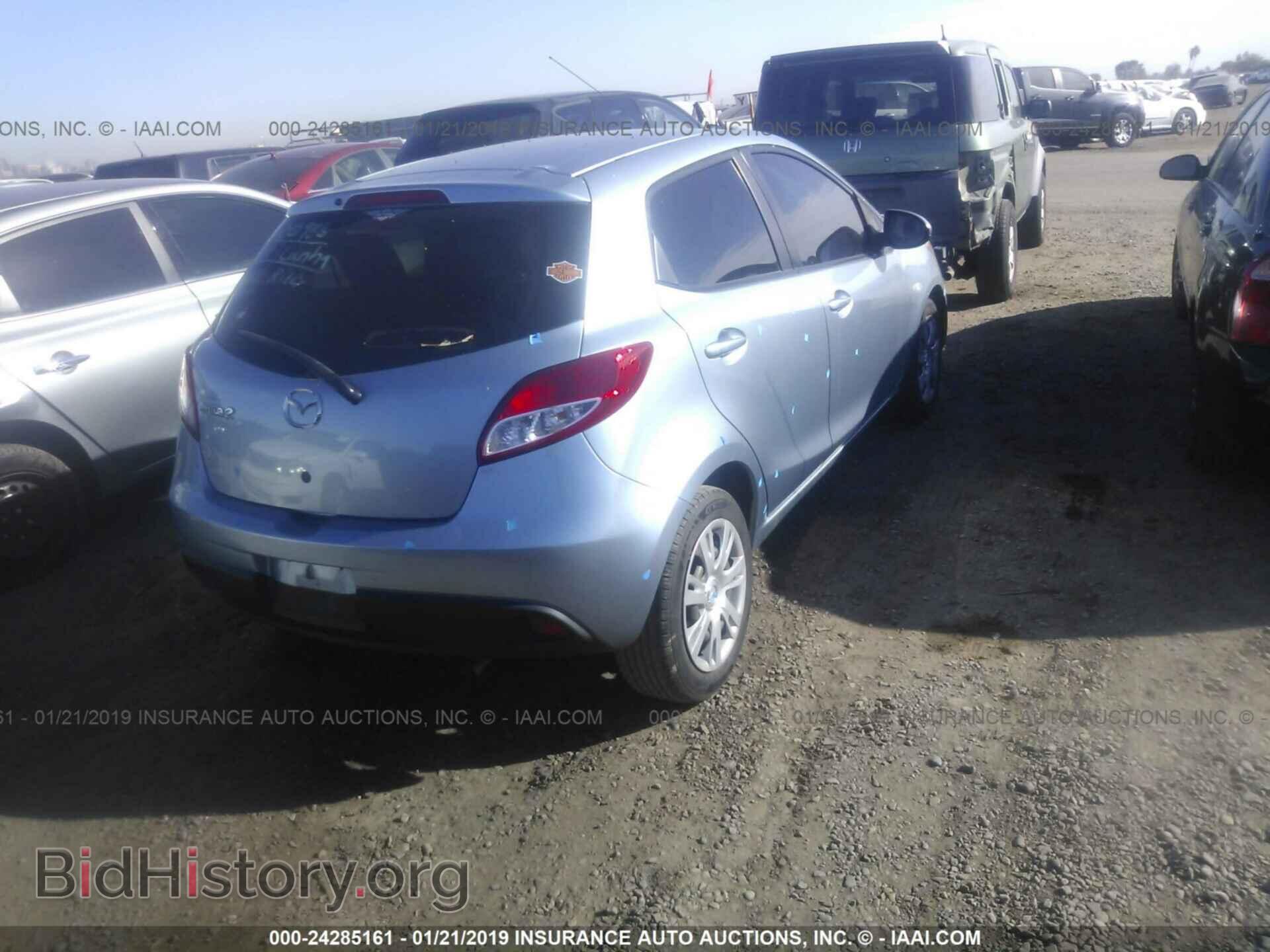 2013 MAZDA MAZDA2 - VIN: JM1DE1KZXD0169842 - Фото 4