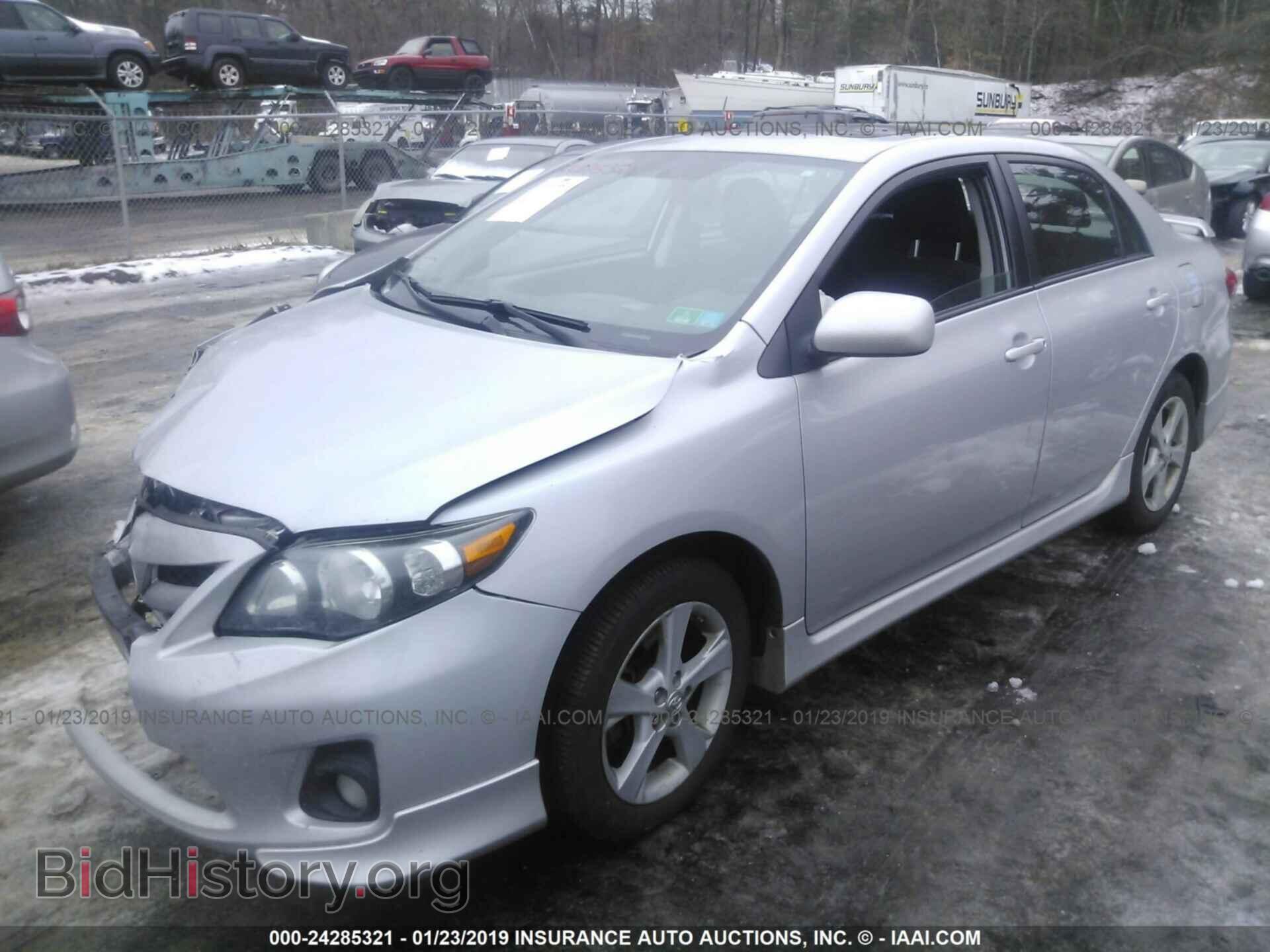 2011 TOYOTA COROLLA - VIN: 2T1BU4EEXBC693189 - Фото 2