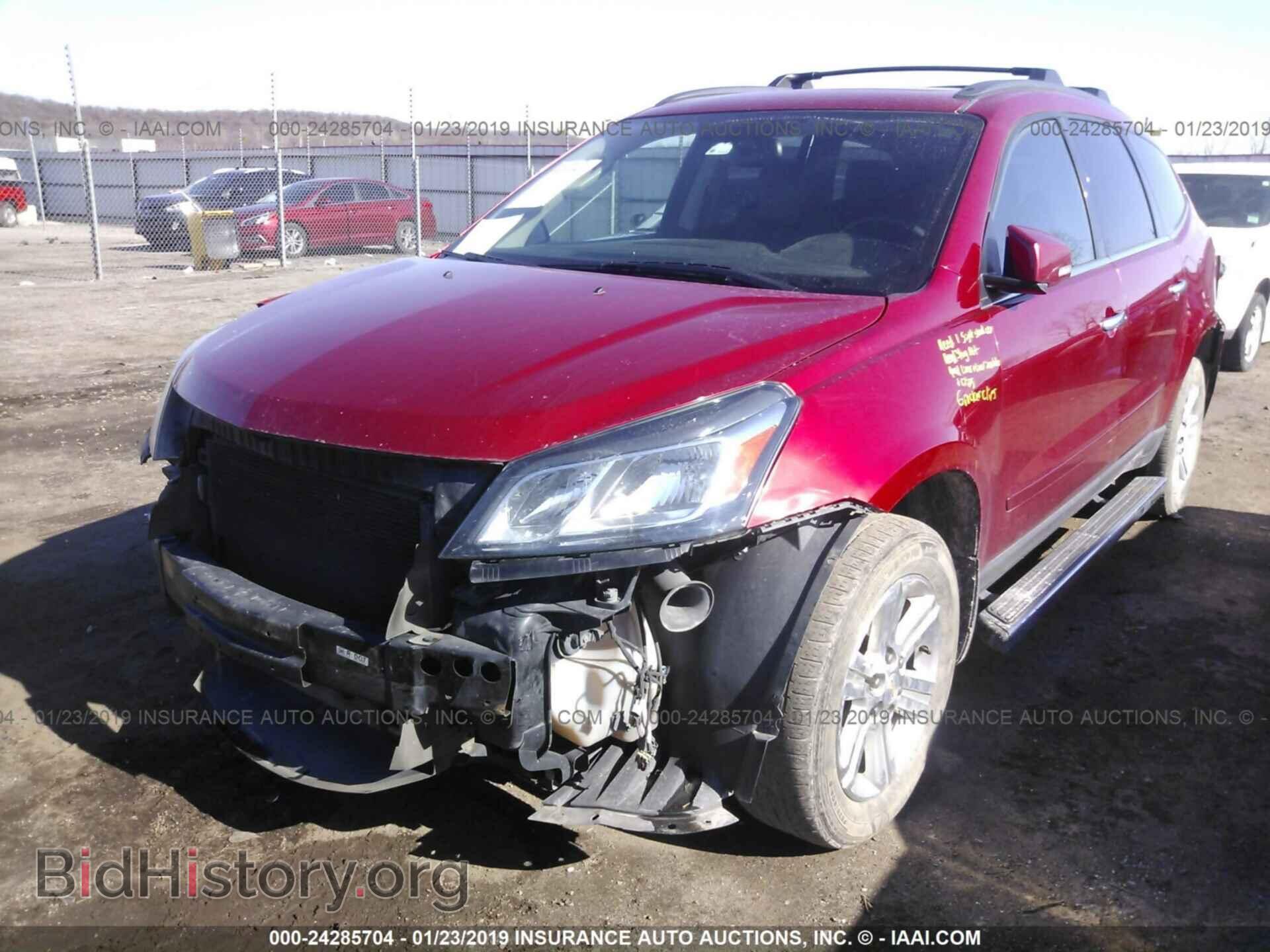 2014 CHEVROLET TRAVERSE - VIN: 1GNKRHKD4EJ279300 - Фото 2