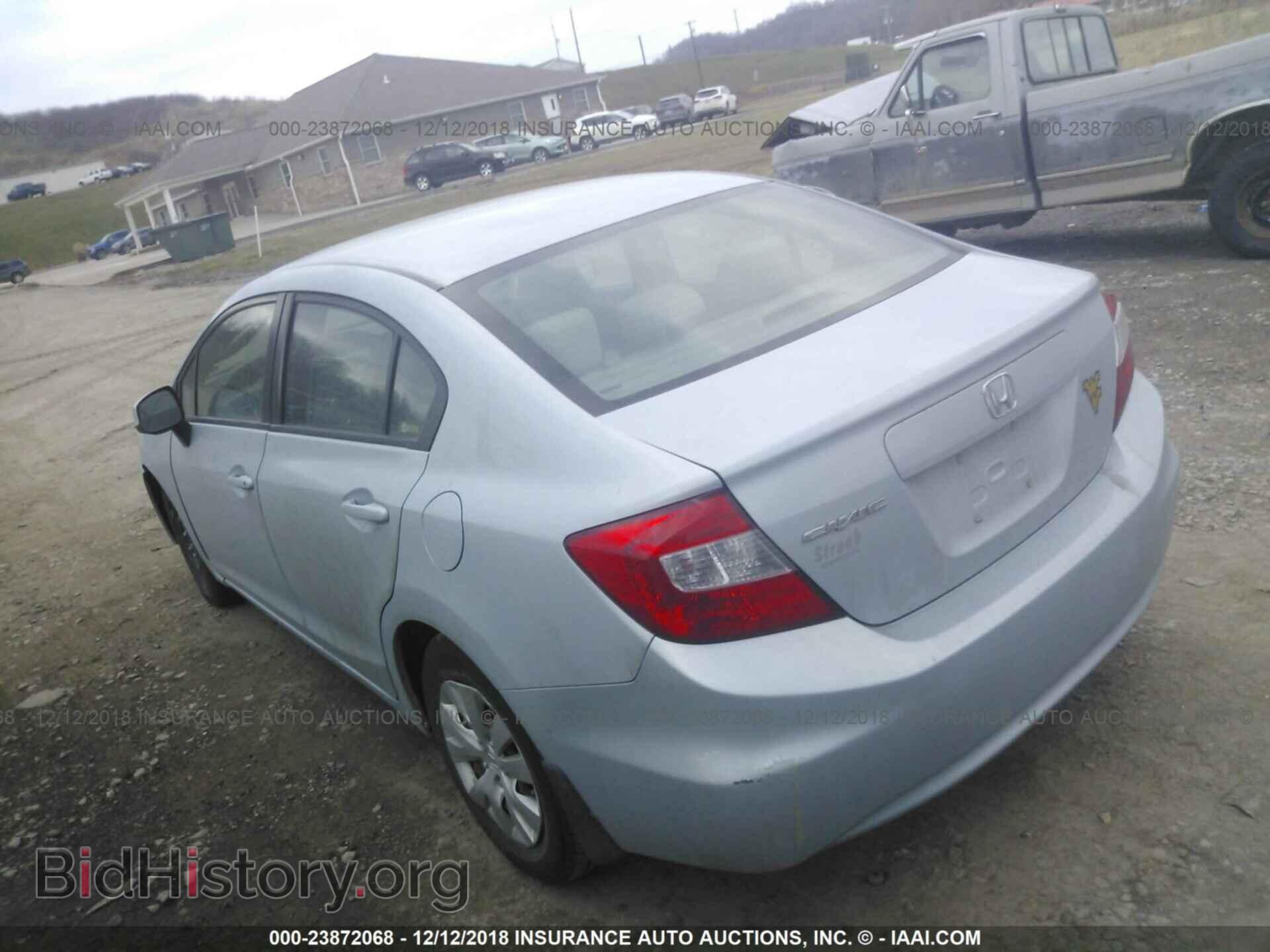 2012 HONDA CIVIC - VIN: 2HGFB2F5XCH533509 - Фото 3