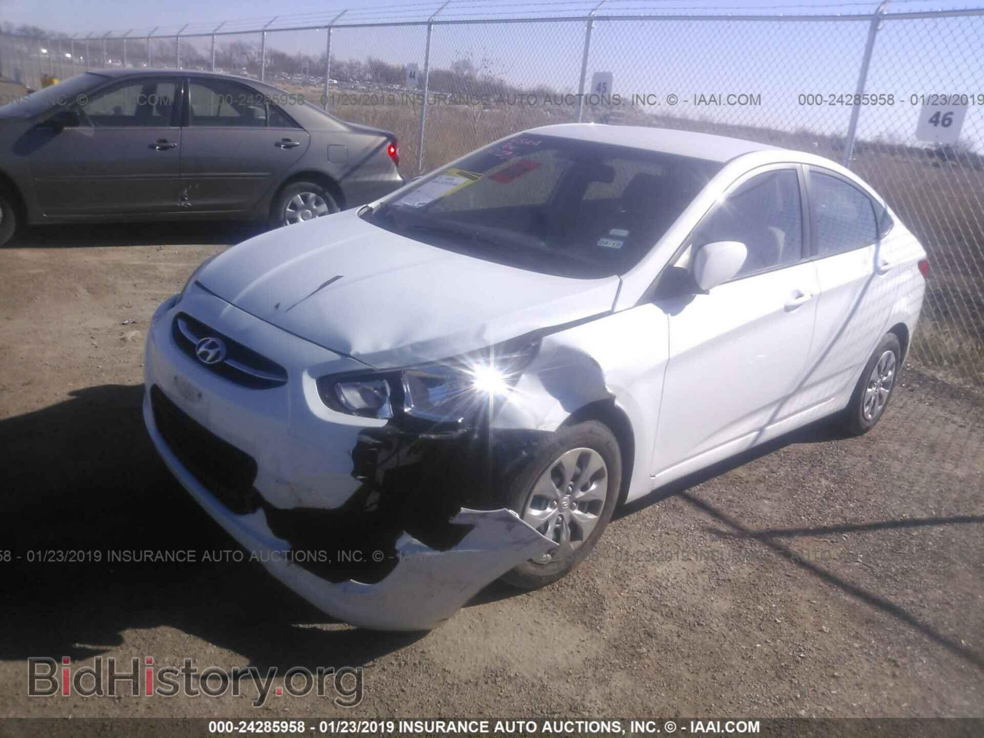2017 HYUNDAI ACCENT - VIN: KMHCT4AE2HU192737 - Фото 2