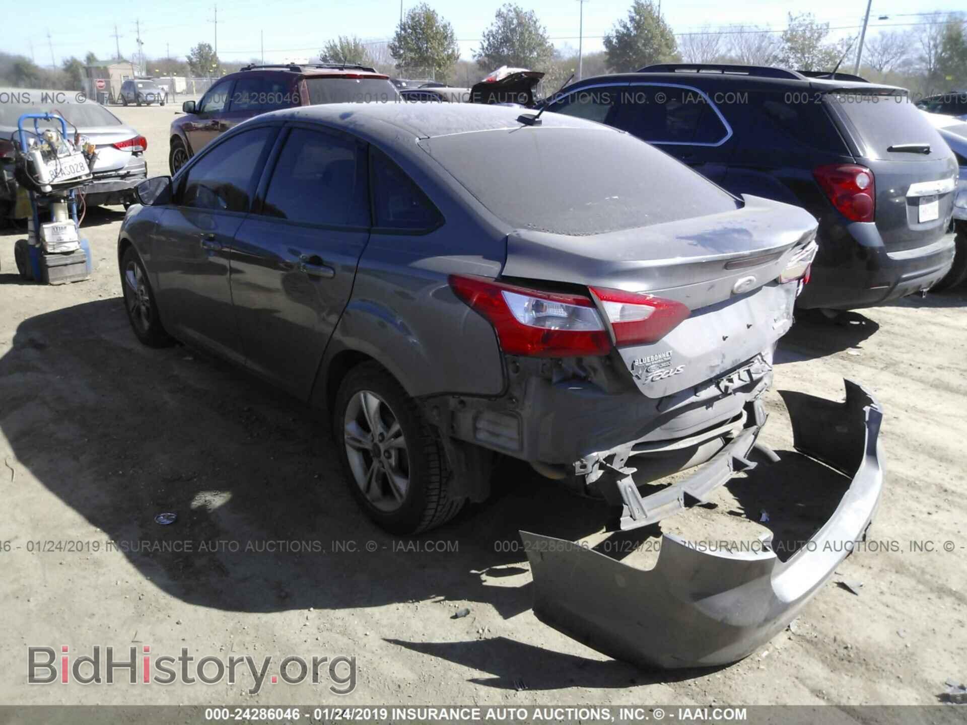 2014 FORD FOCUS - VIN: 1FADP3F27EL452000 - Фото 3