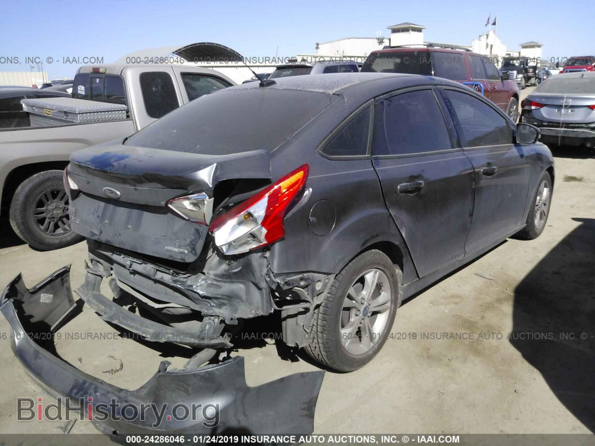 2014 FORD FOCUS - VIN: 1FADP3F27EL452000 - Фото 4