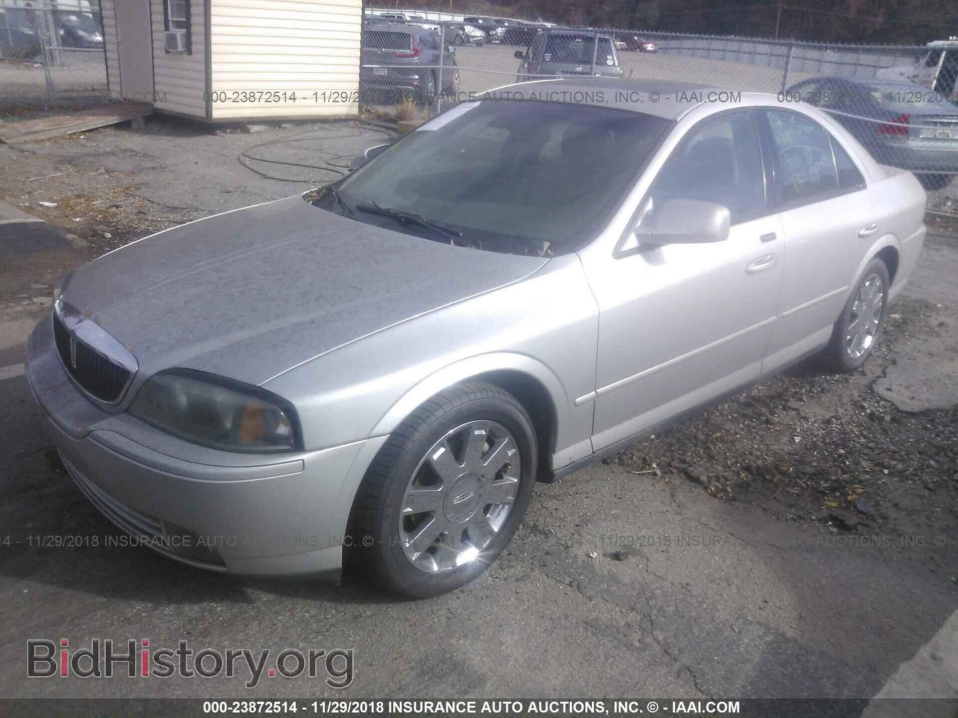 2004 LINCOLN LS - VIN: 1LNHM87A84Y605066 - Фото 2