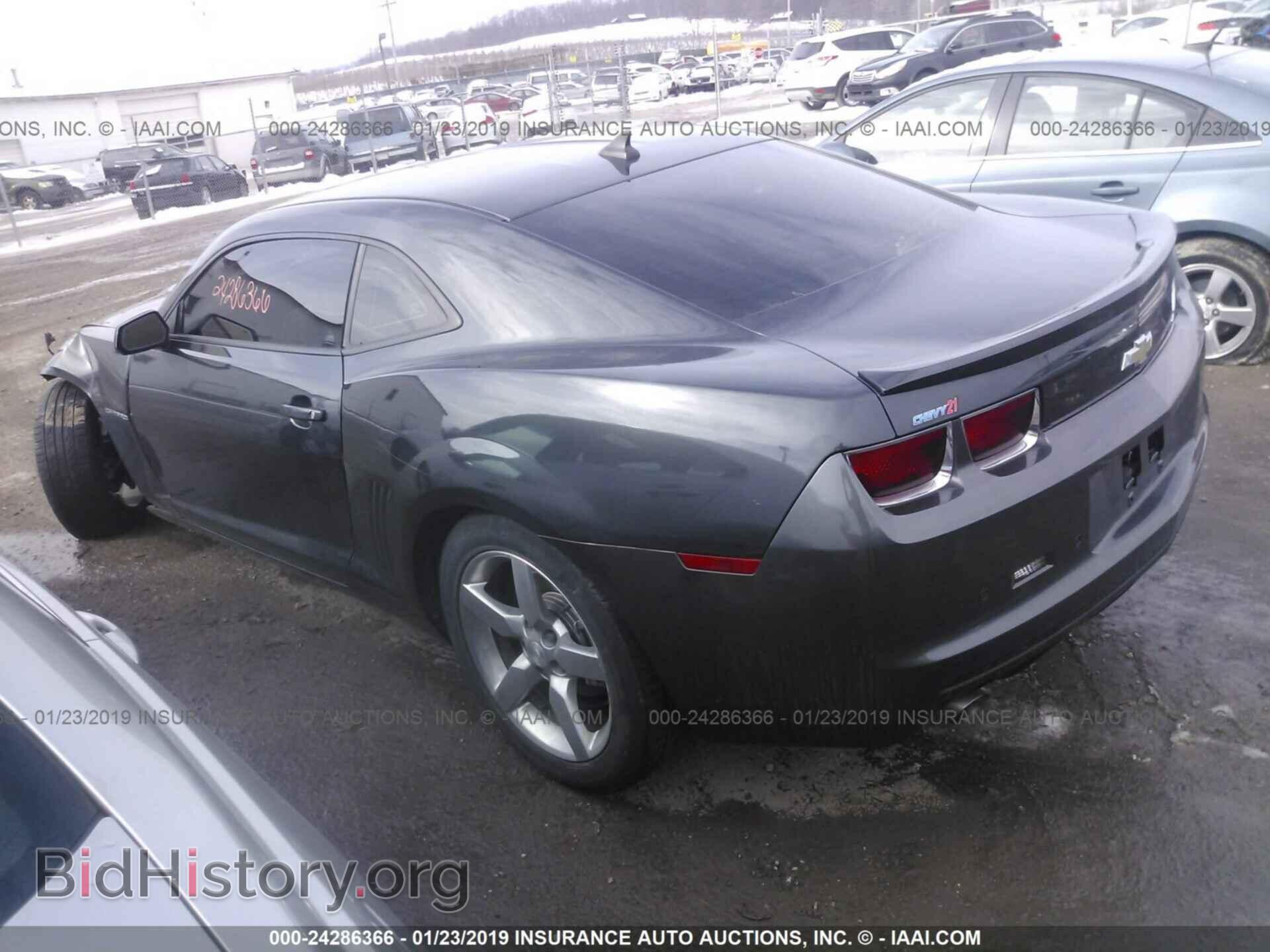2012 CHEVROLET CAMARO - VIN: 2G1FC1E33C9171421 - Фото 3