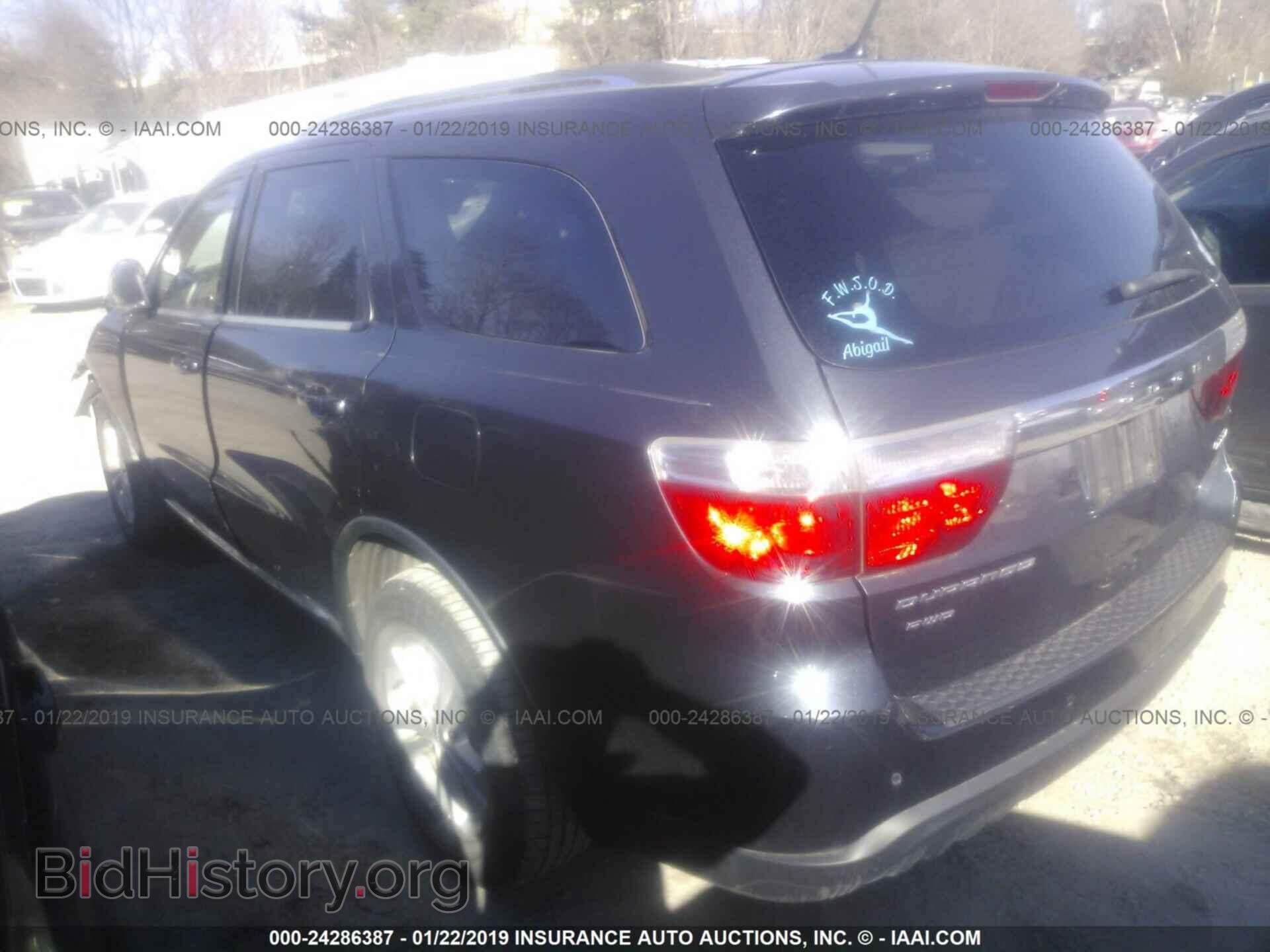 2012 DODGE DURANGO - VIN: 1C4RDJDG2CC278605 - Photo 3