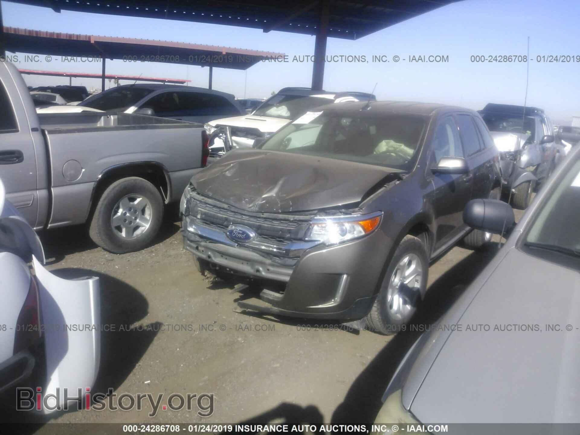 2014 FORD EDGE - VIN: 2FMDK3JC8EBB66077 - Фото 2