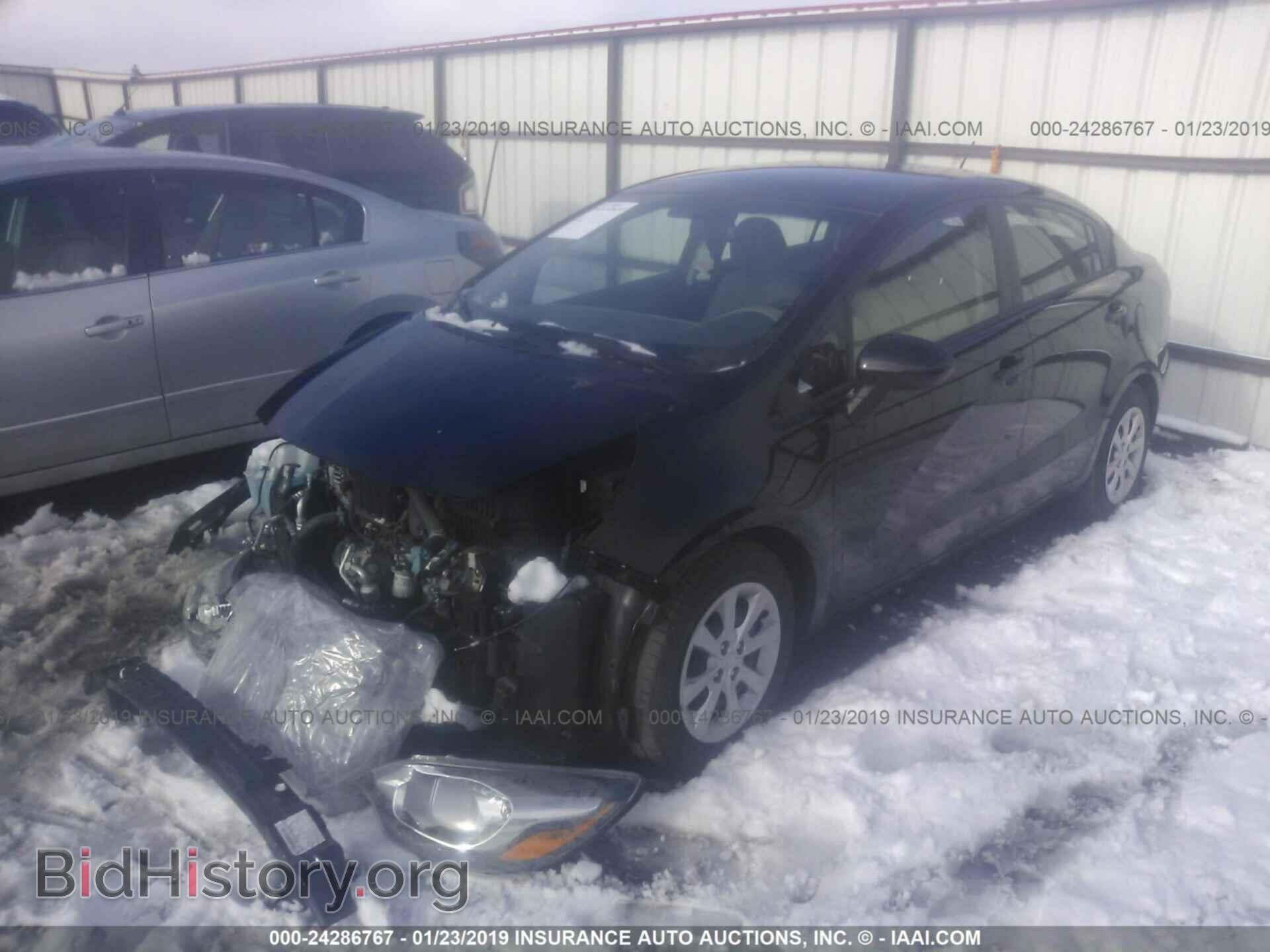 2017 KIA RIO - VIN: KNADM4A38H6035915 - Фото 2