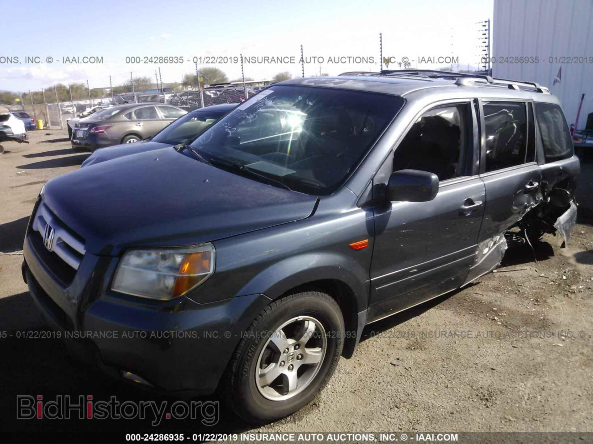 2006 HONDA PILOT - VIN: 5FNYF28566B036170 - Фото 2