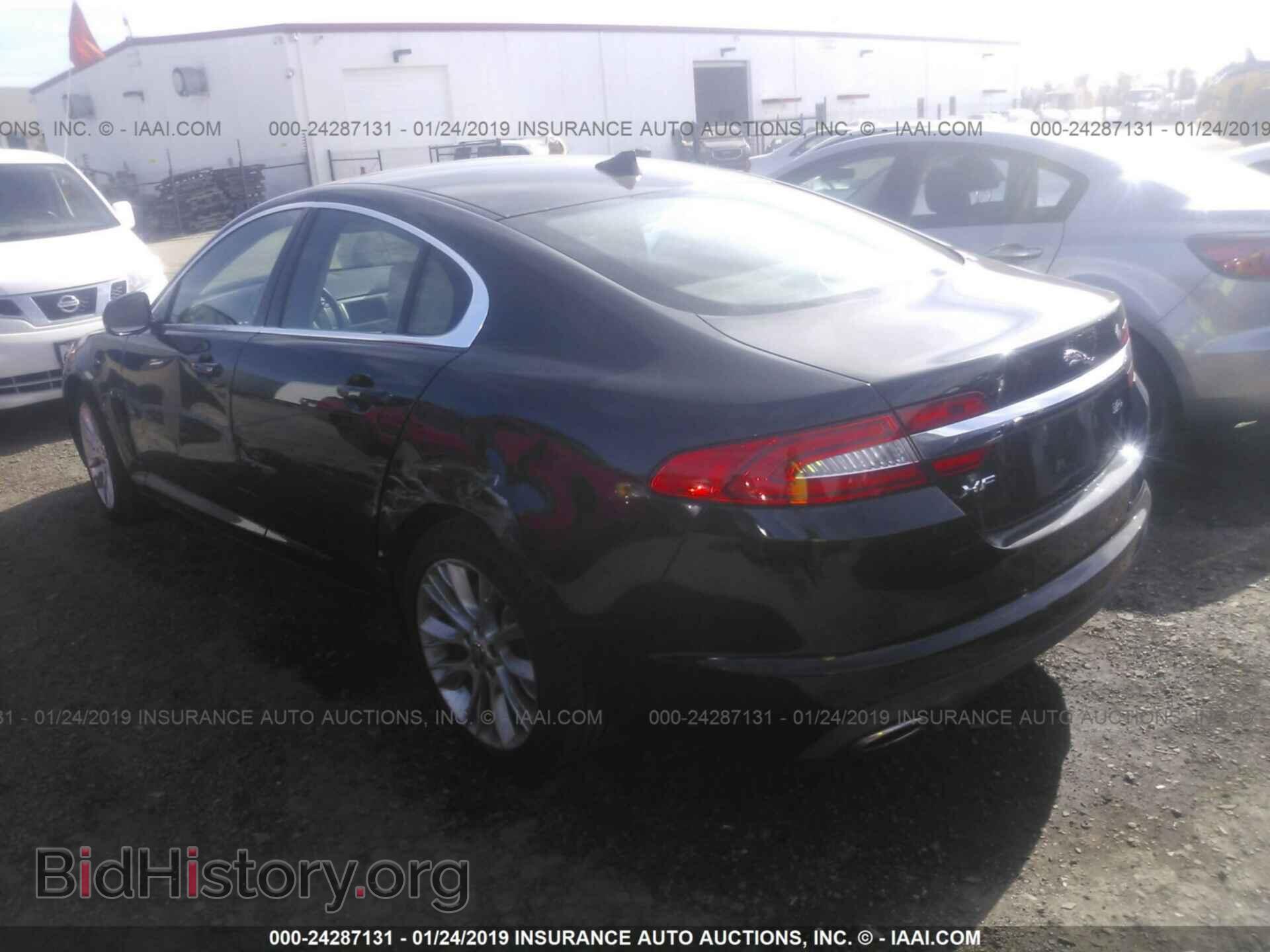 2013 JAGUAR XF - VIN: SAJWA0E70D8S61876 - Фото 3
