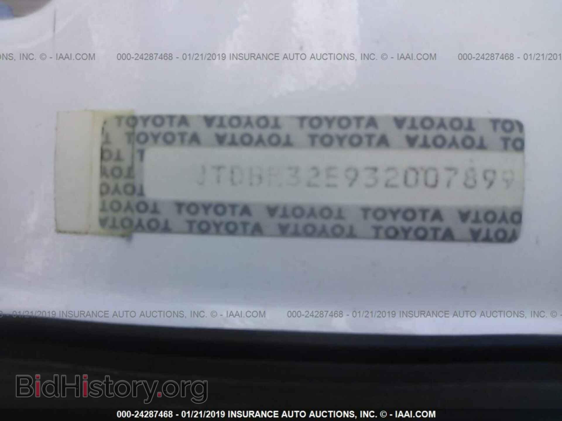 2003 TOYOTA COROLLA - VIN: JTDBR32E932007899 - Фото 9