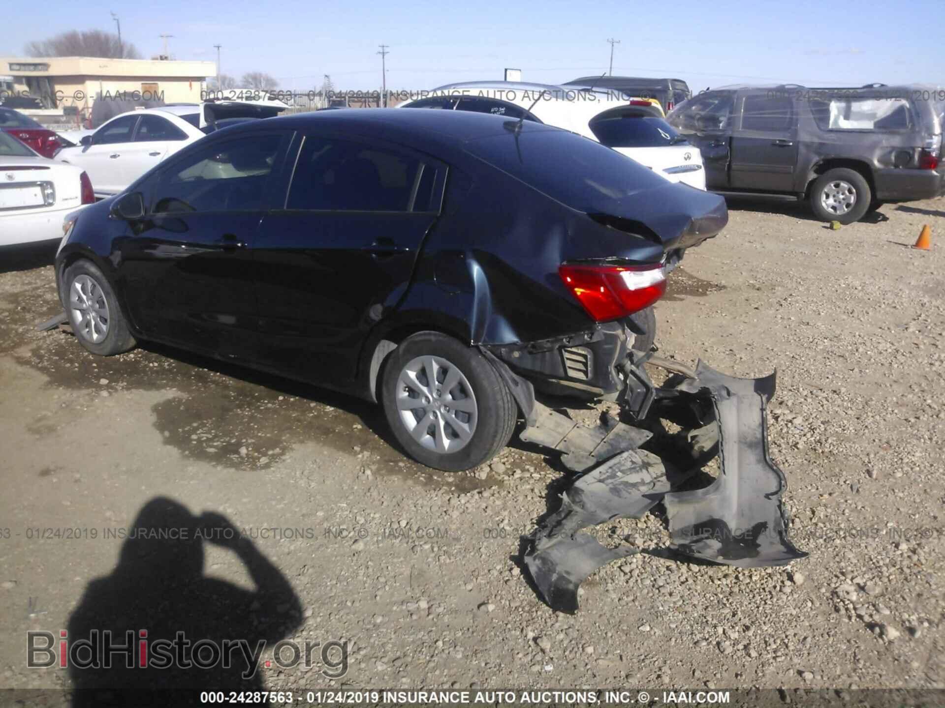 2014 KIA RIO - VIN: KNADN4A3XE6368190 - Фото 3