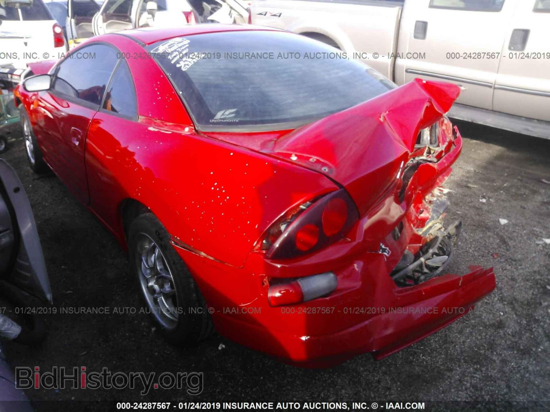2000 MITSUBISHI ECLIPSE - VIN: 4A3AC44G7YE139466 - Фото 3