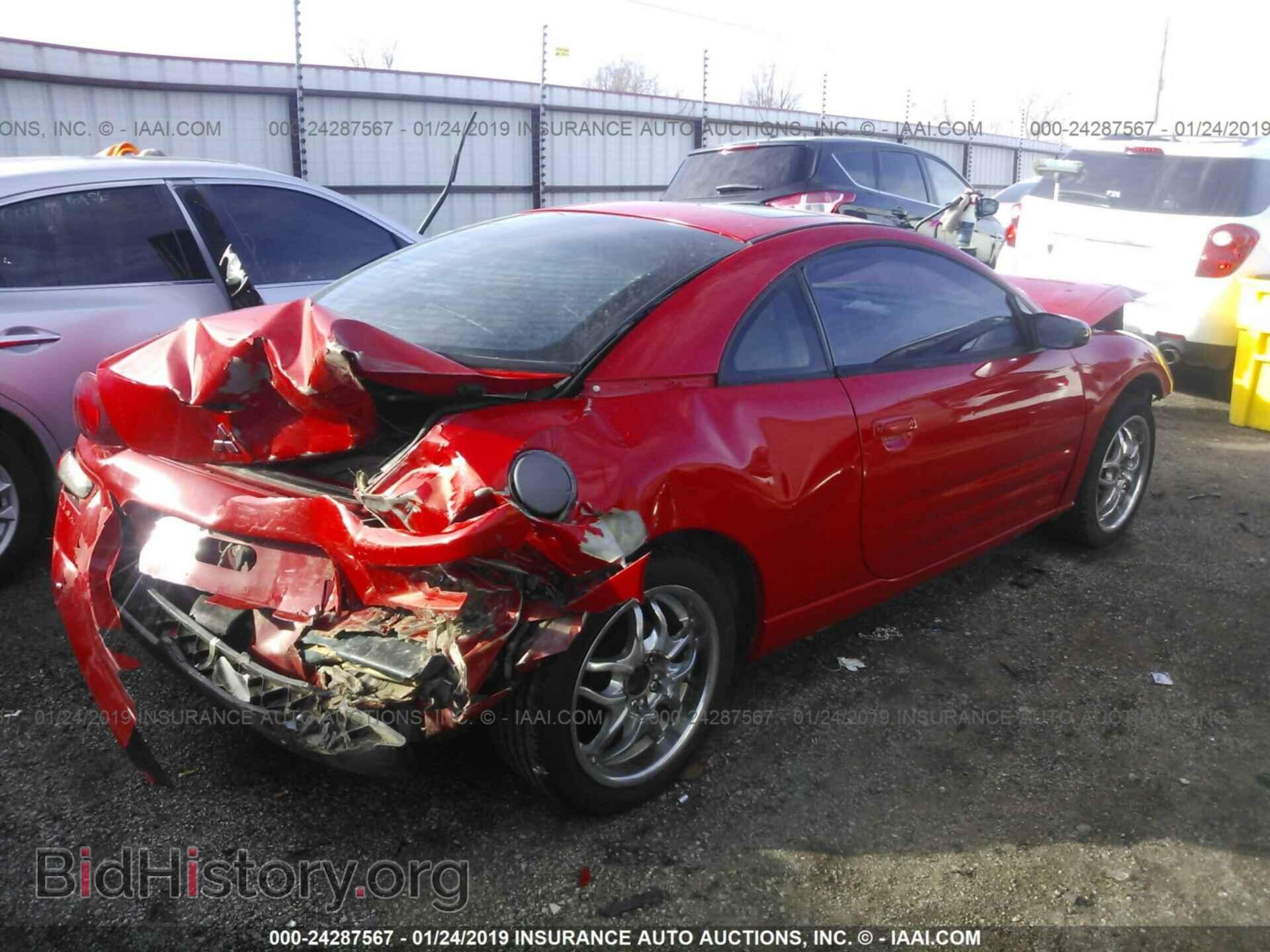 2000 MITSUBISHI ECLIPSE - VIN: 4A3AC44G7YE139466 - Фото 4