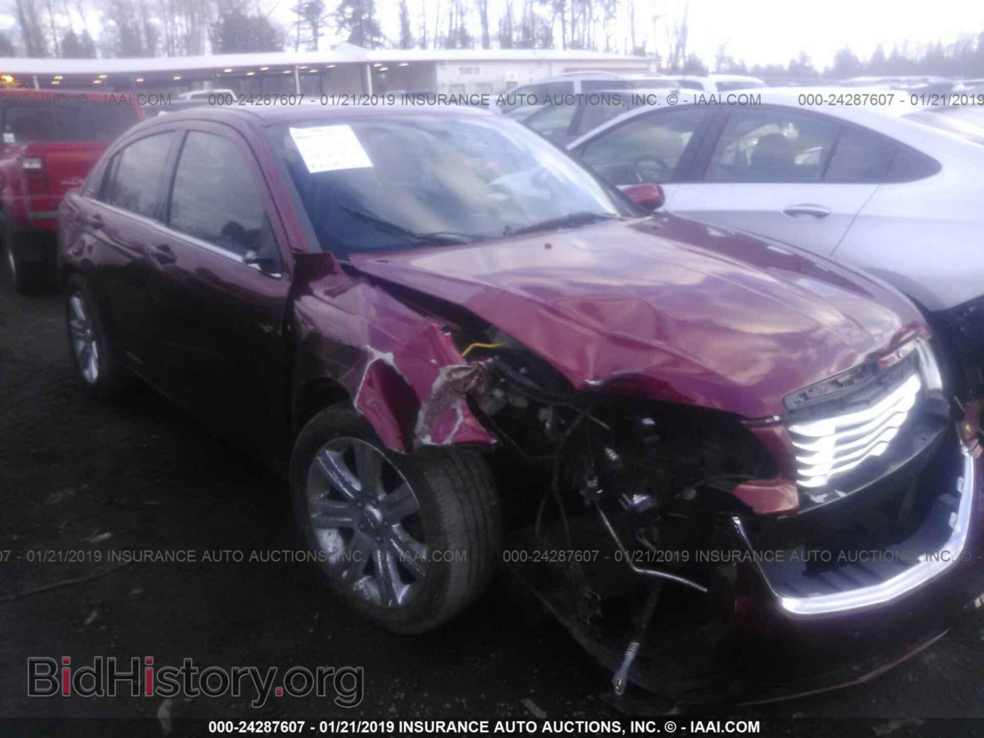 Фотография 1C3CCBBB4CN244938 - CHRYSLER 200 2012