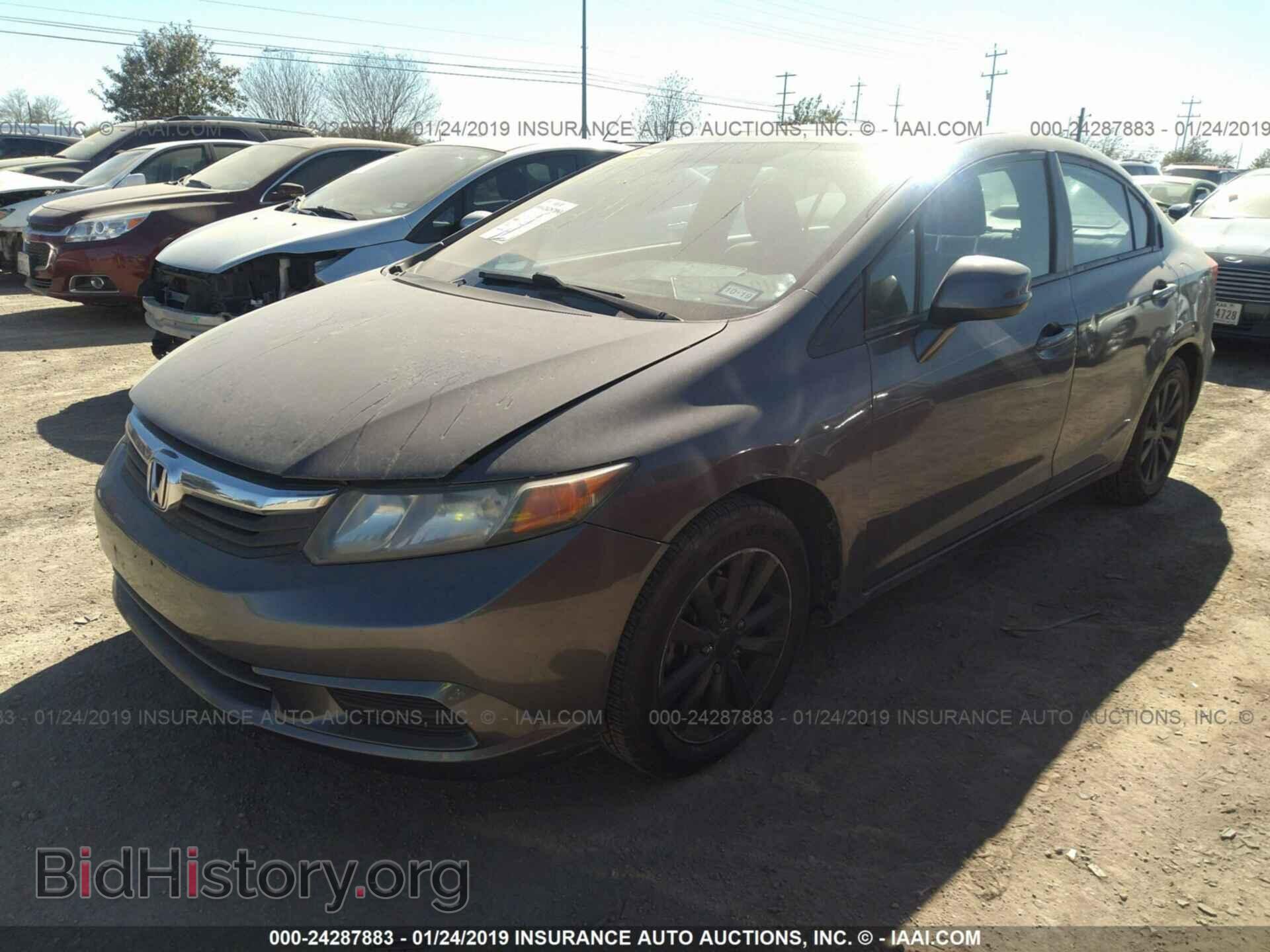2012 HONDA CIVIC - VIN: 2HGFB2F87CH588302 - Photo 2