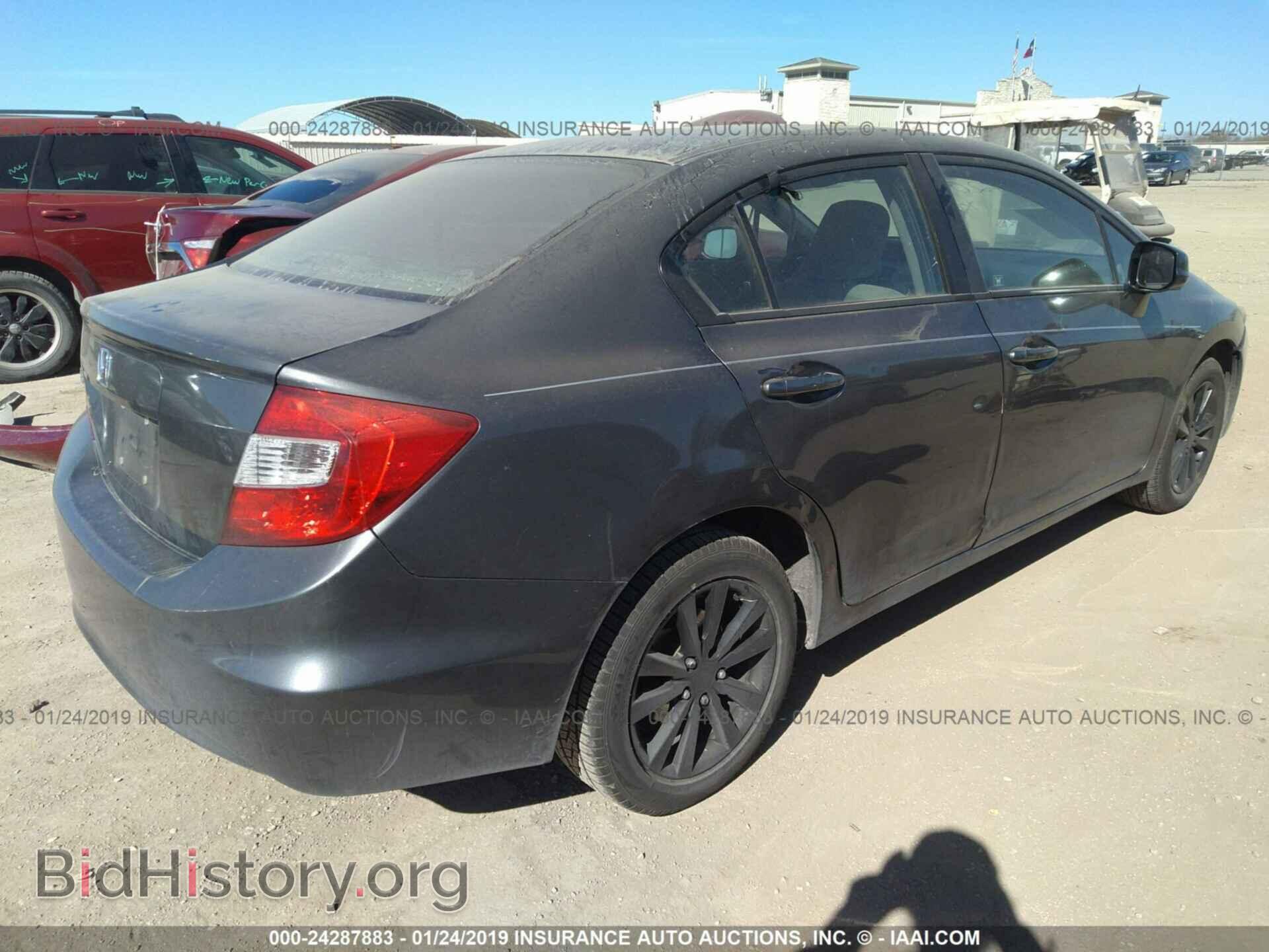 2012 HONDA CIVIC - VIN: 2HGFB2F87CH588302 - Photo 4