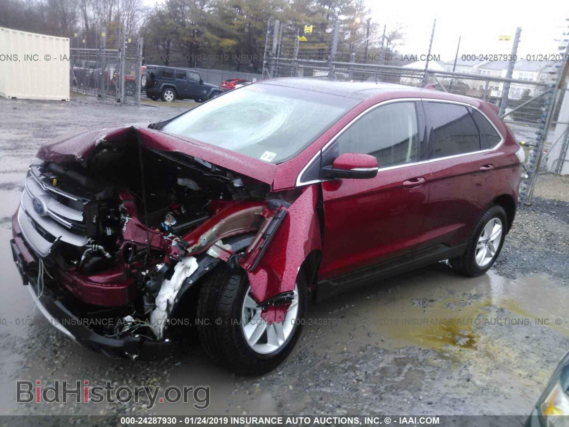 2016 FORD EDGE - VIN: 2FMPK4J93GBC55873 - Фото 2