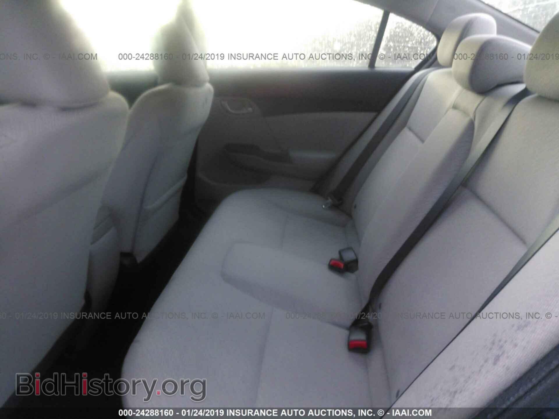 2013 HONDA CIVIC - VIN: 19XFB2F50DE201655 - Фото 8