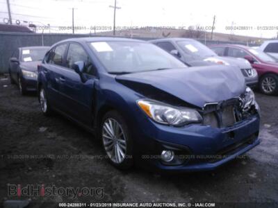 2012 Subaru IMPREZA, blue — VIN JF1GPAK69CH231976, IAAI