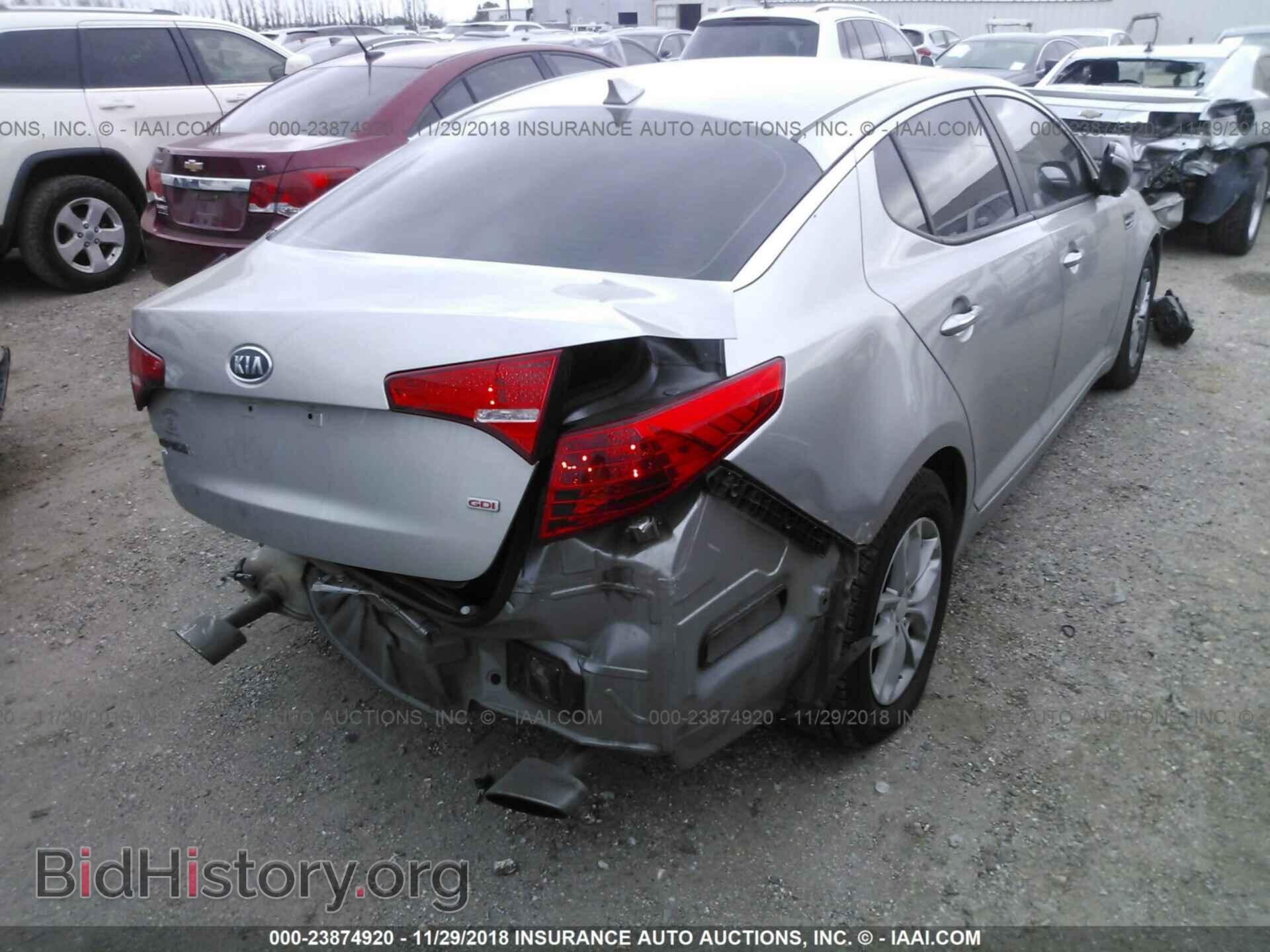 2012 KIA OPTIMA - VIN: 5XXGM4A72CG072696 - Фото 4