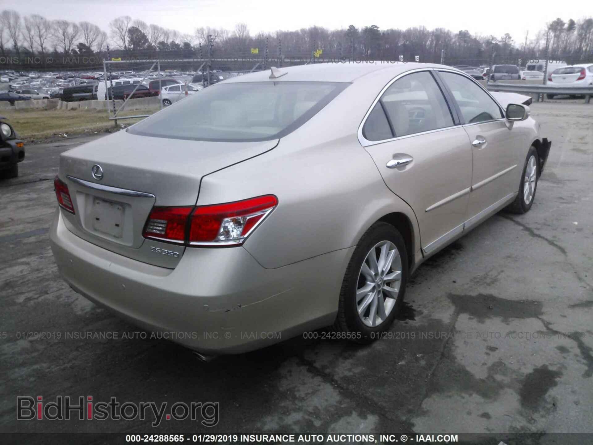 2011 LEXUS ES - VIN: JTHBK1EG2B2461446 - Фото 4