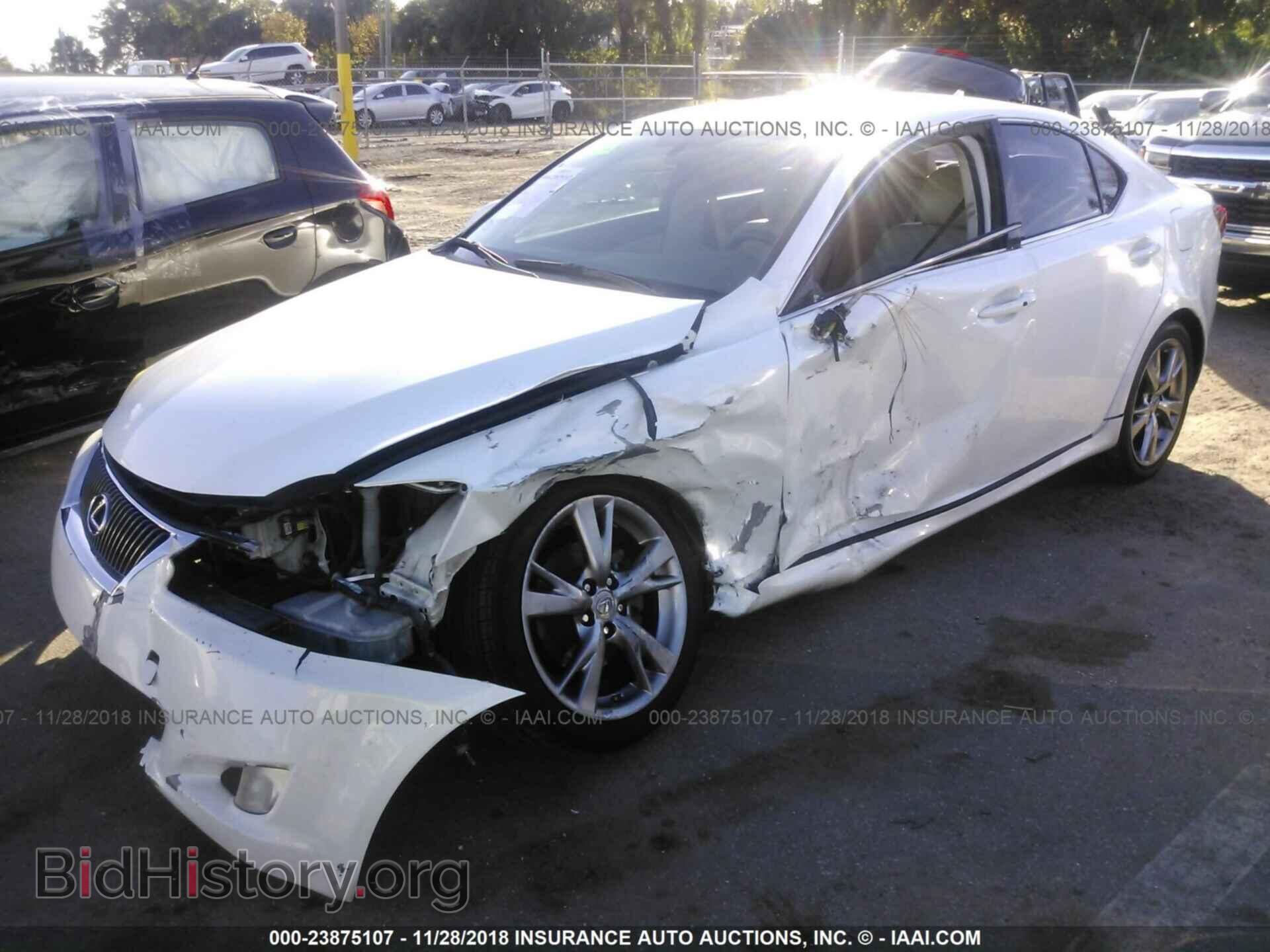 2009 LEXUS IS - VIN: JTHBK262292085401 - Фото 2