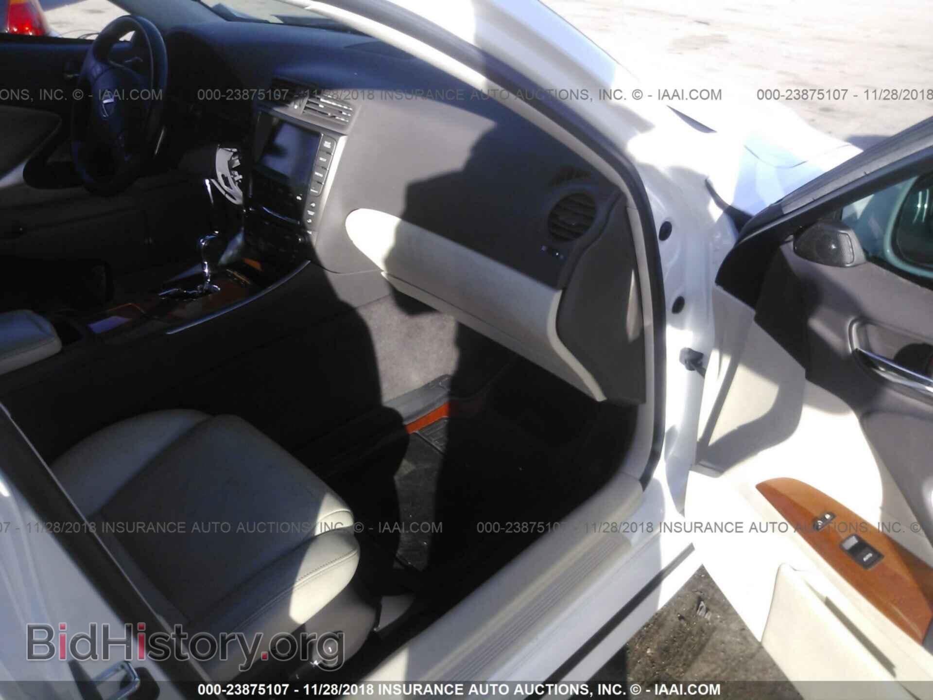 2009 LEXUS IS - VIN: JTHBK262292085401 - Фото 5