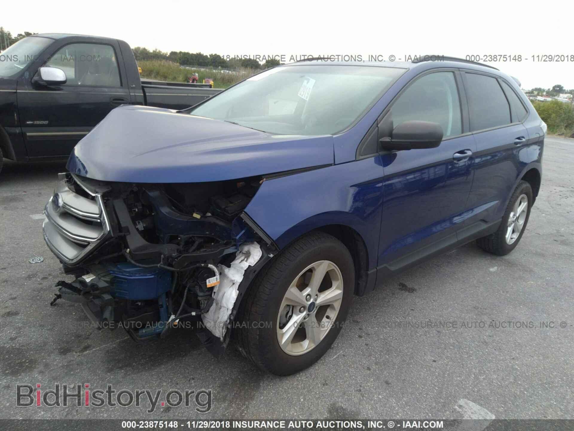 2015 FORD EDGE - VIN: 2FMTK3G86FBC29466 - Photo 2