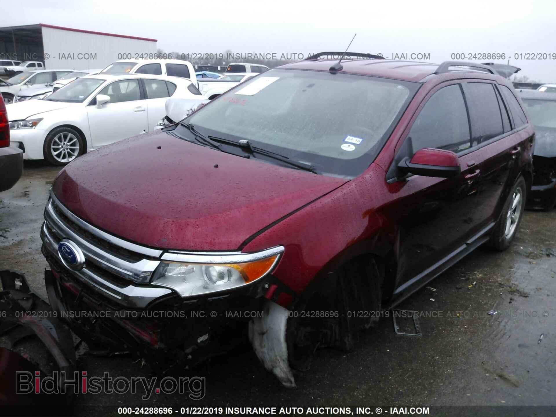 2013 FORD EDGE - VIN: 2FMDK3J92DBB21185 - Фото 2