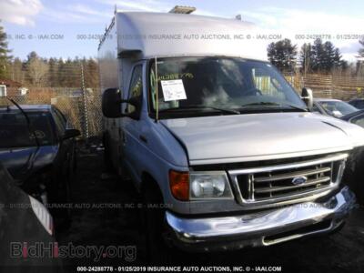 2006 Ford ECONOLINE, gray — VIN 1FDSE35P96DA68697, IAAI
