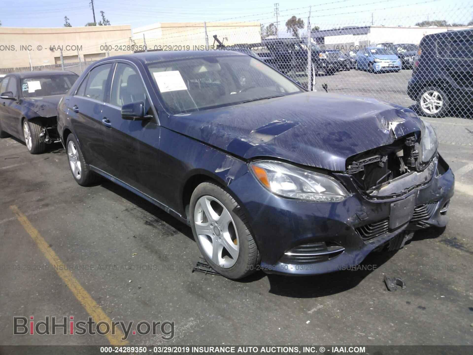 Photo WDDHF8JB8EA871784 - MERCEDES-BENZ E 2014