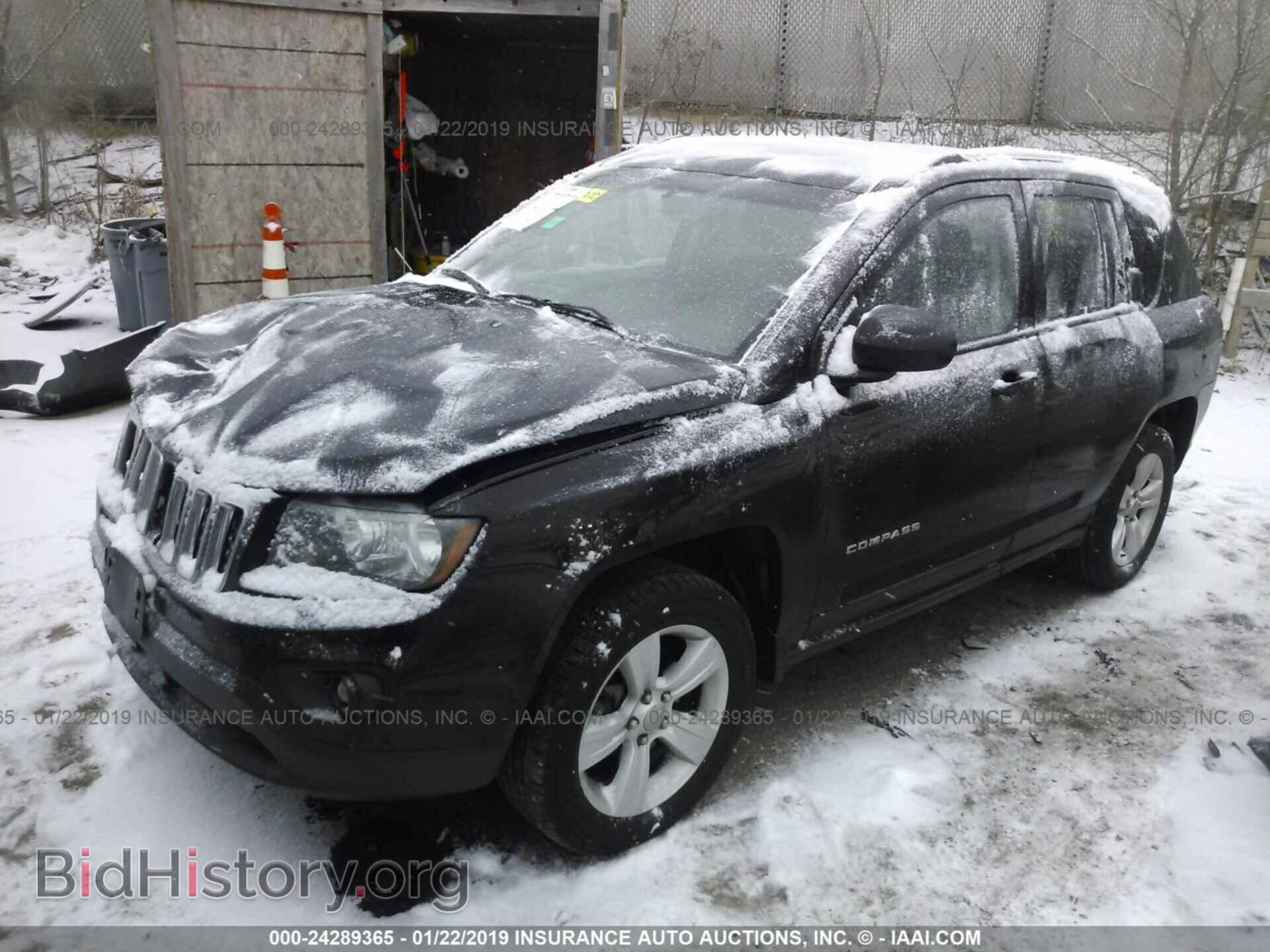 2017 JEEP COMPASS - VIN: 1C4NJDBB4HD104939 - Фото 2