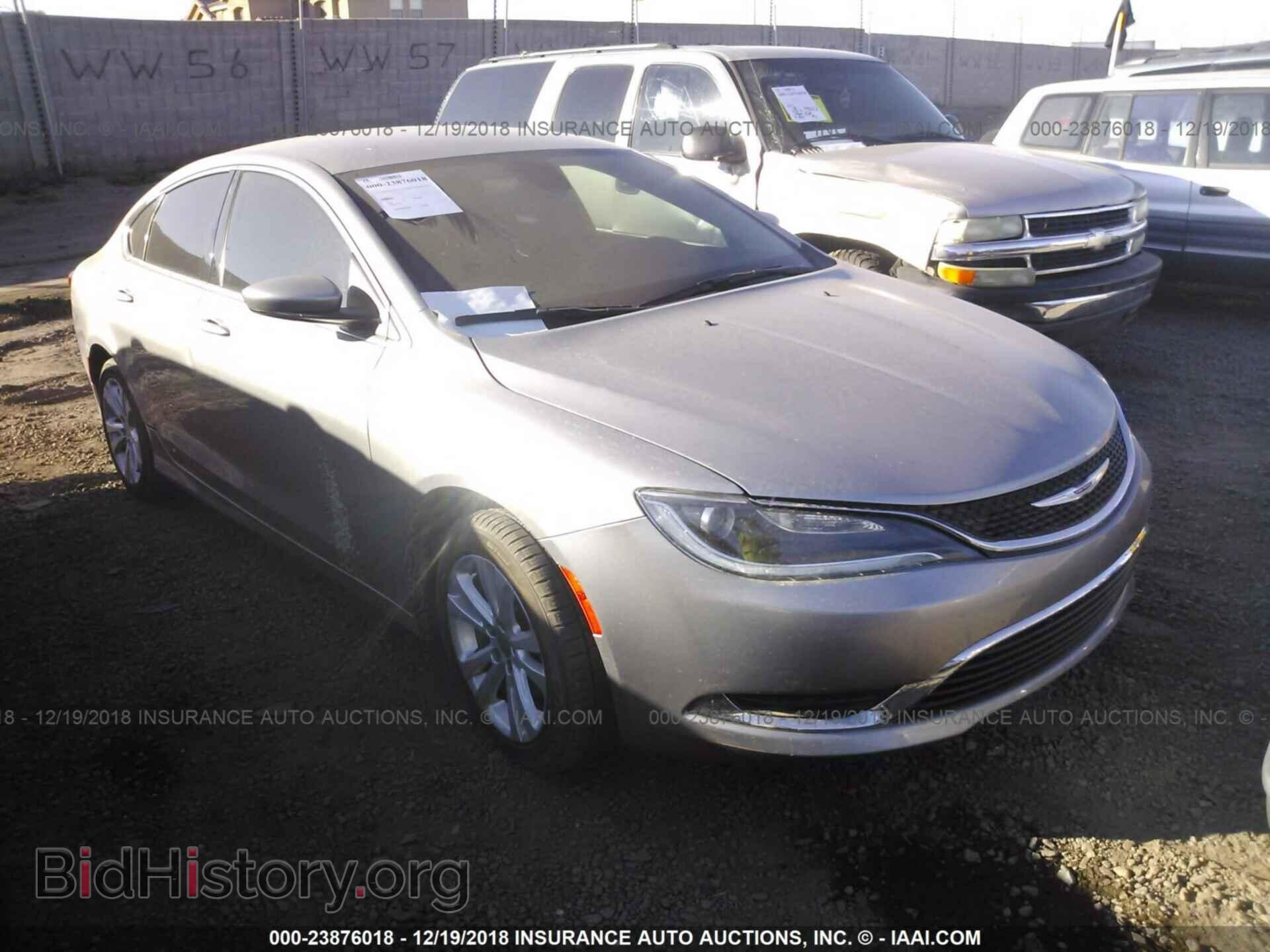 Фотография 1C3CCCABXGN129242 - CHRYSLER 200 2016