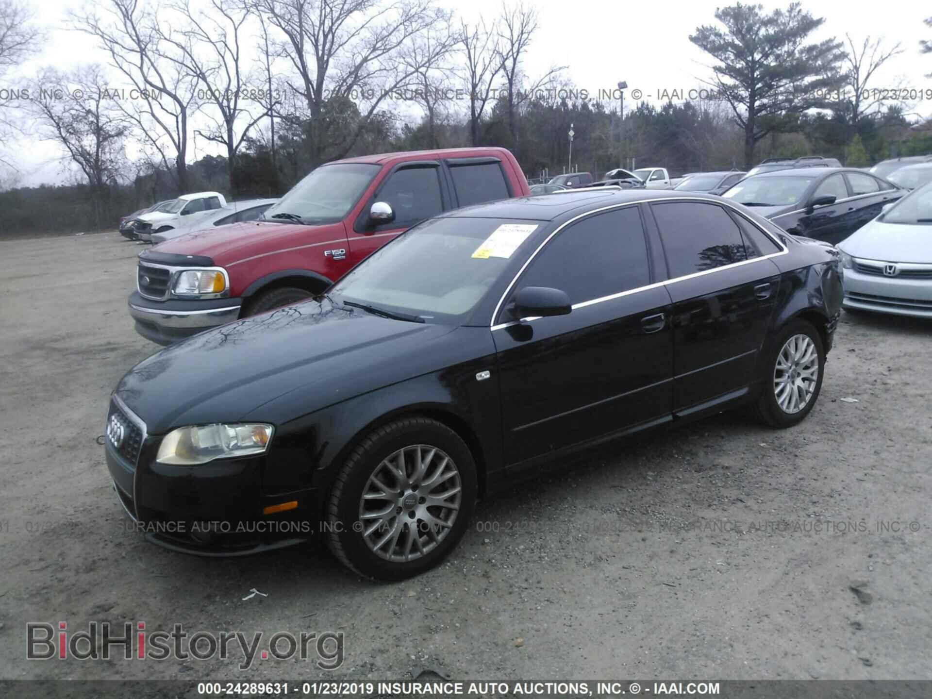 2008 AUDI A4 - VIN: WAUAF78E08A146672 - Фото 2