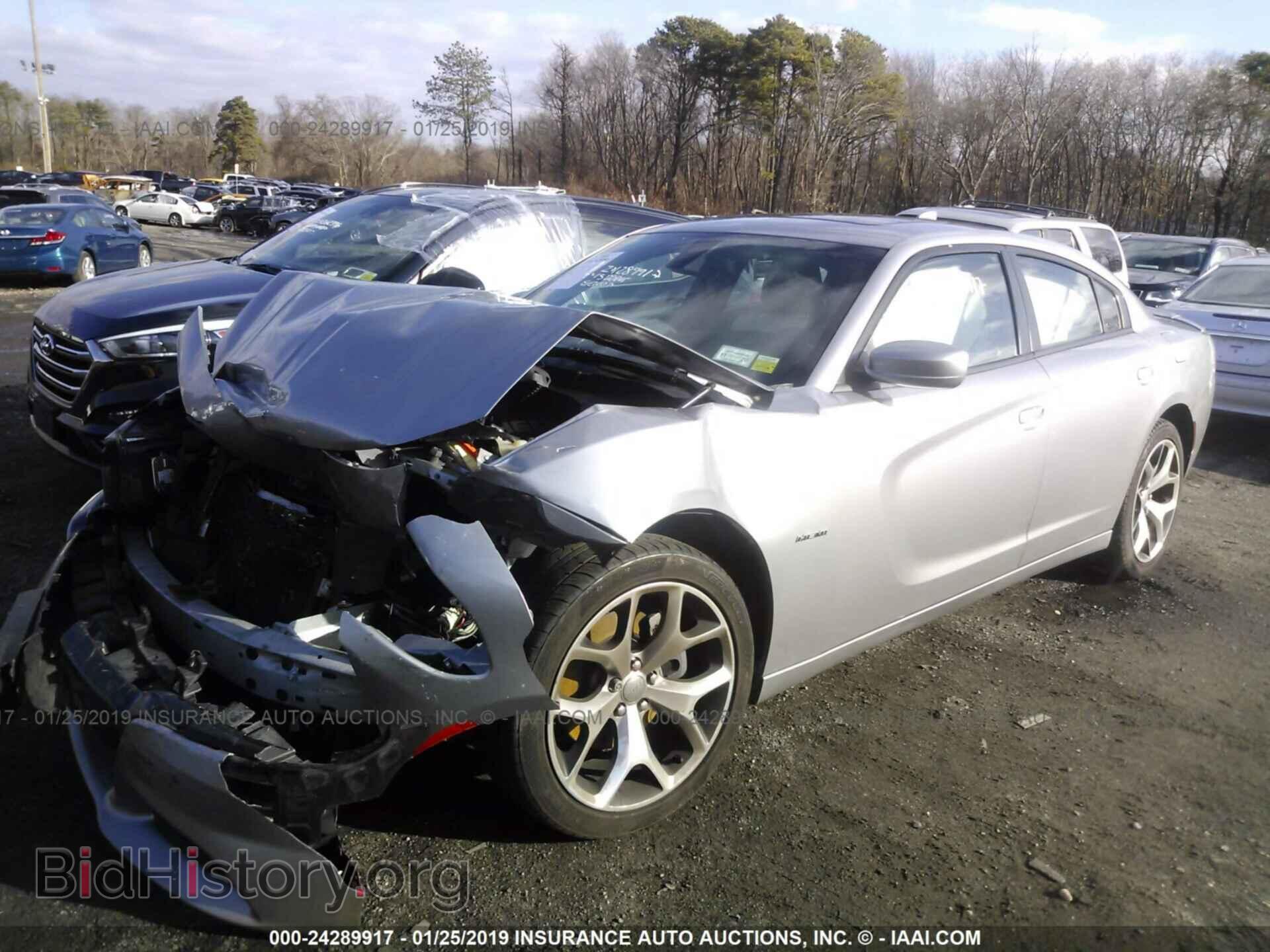 2015 DODGE CHARGER - VIN: 2C3CDXCT4FH784725 - Фото 2