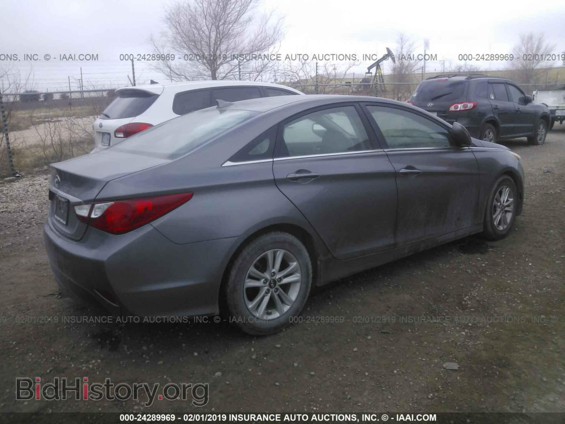 2014 HYUNDAI SONATA - VIN: 5NPEB4AC3EH832880 - Фото 4