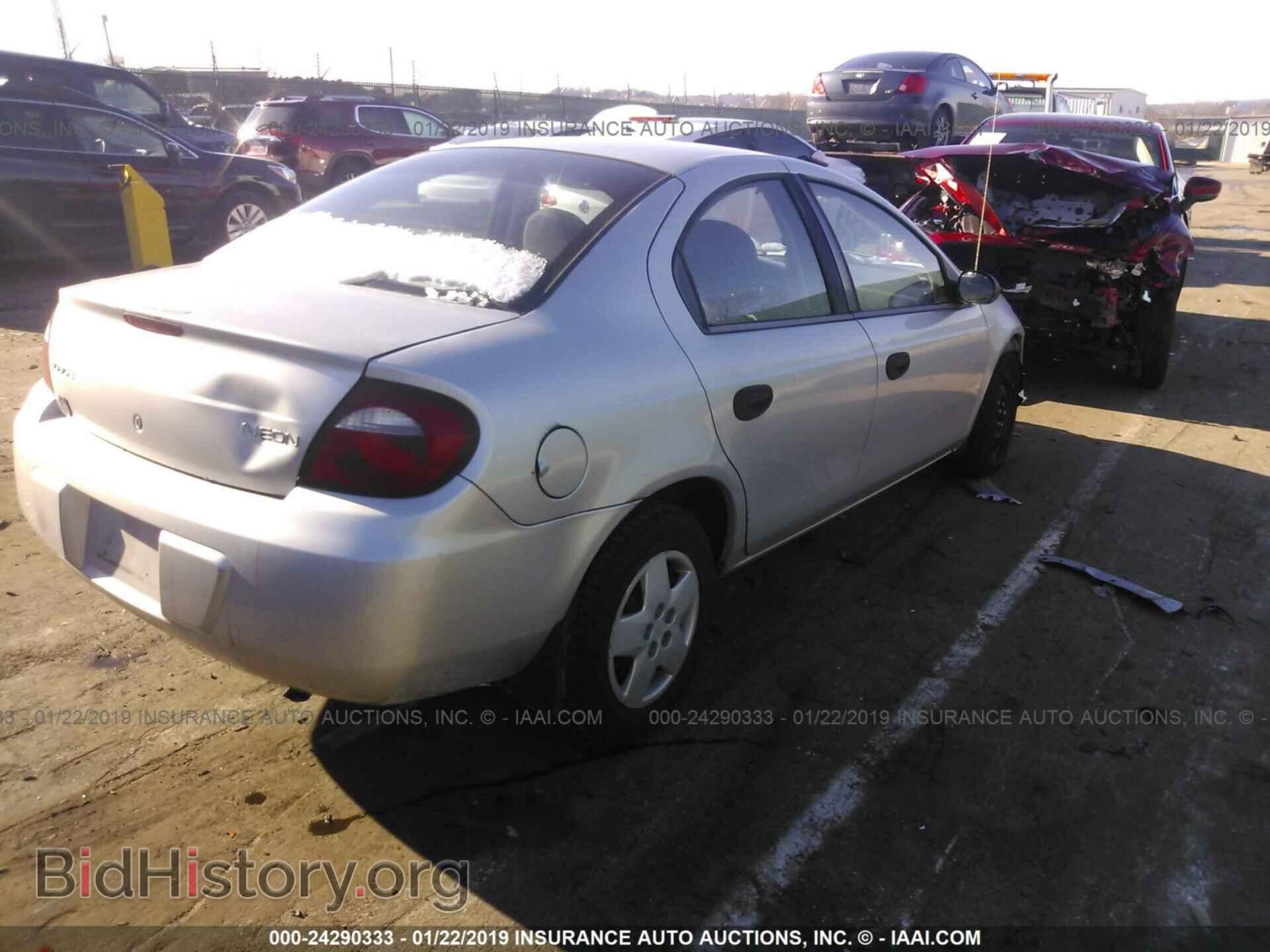 2005 DODGE NEON - VIN: 1B3ES26C45D103646 - Фото 4