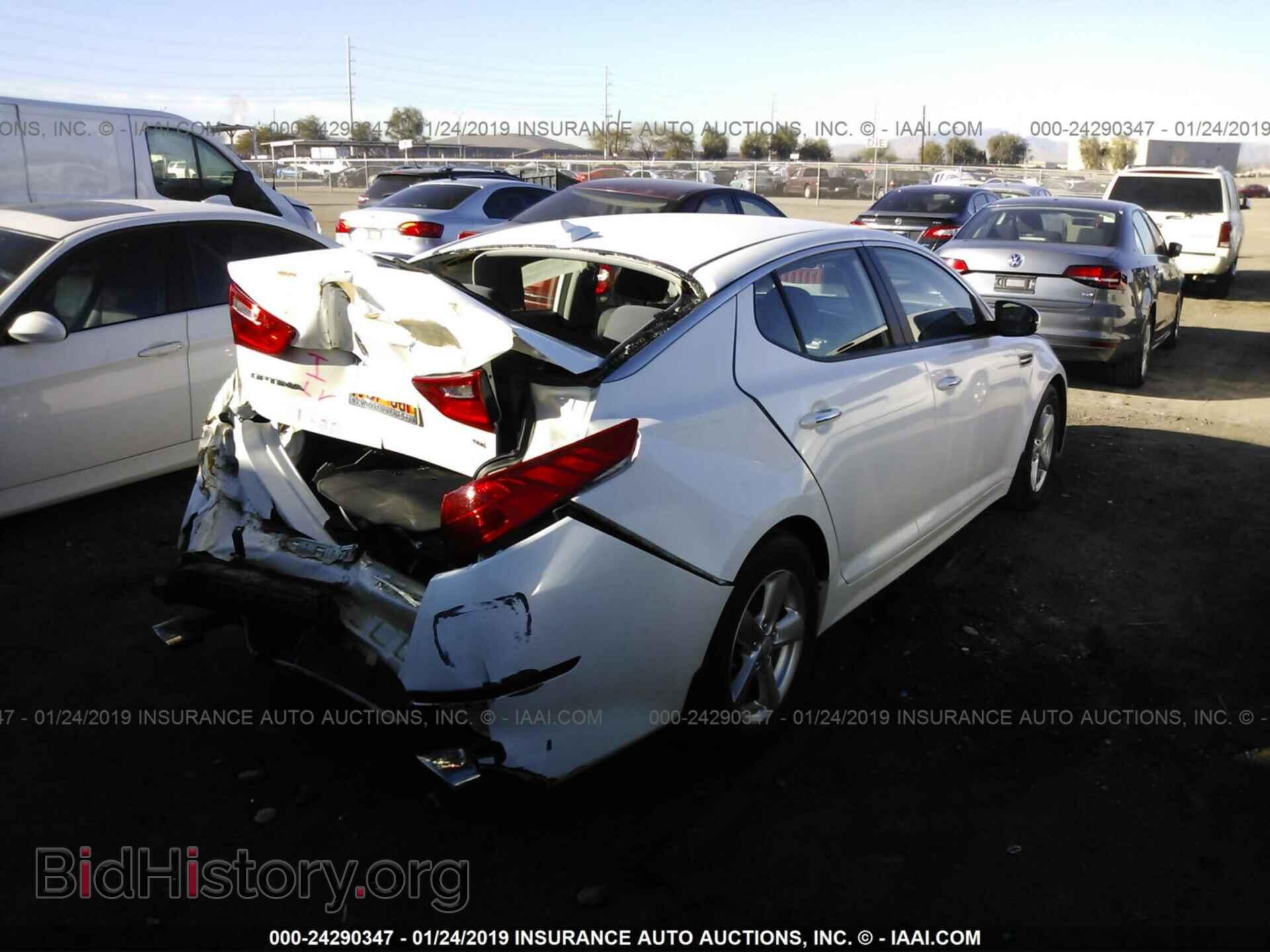 2015 KIA OPTIMA - VIN: KNAGM4A73F5562618 - Photo 4