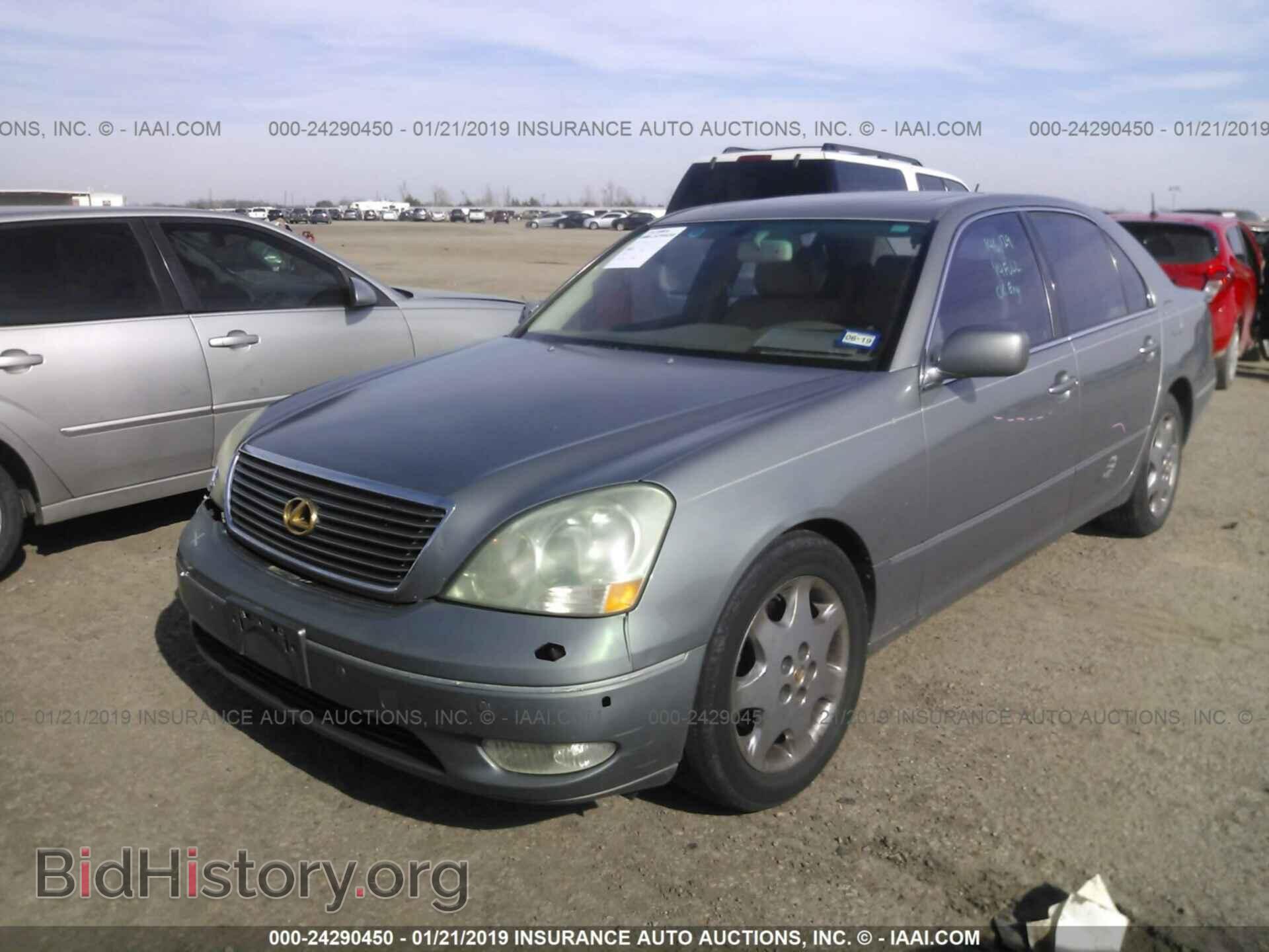 2001 LEXUS LS - VIN: JTHBN30F810045428 - Фото 2